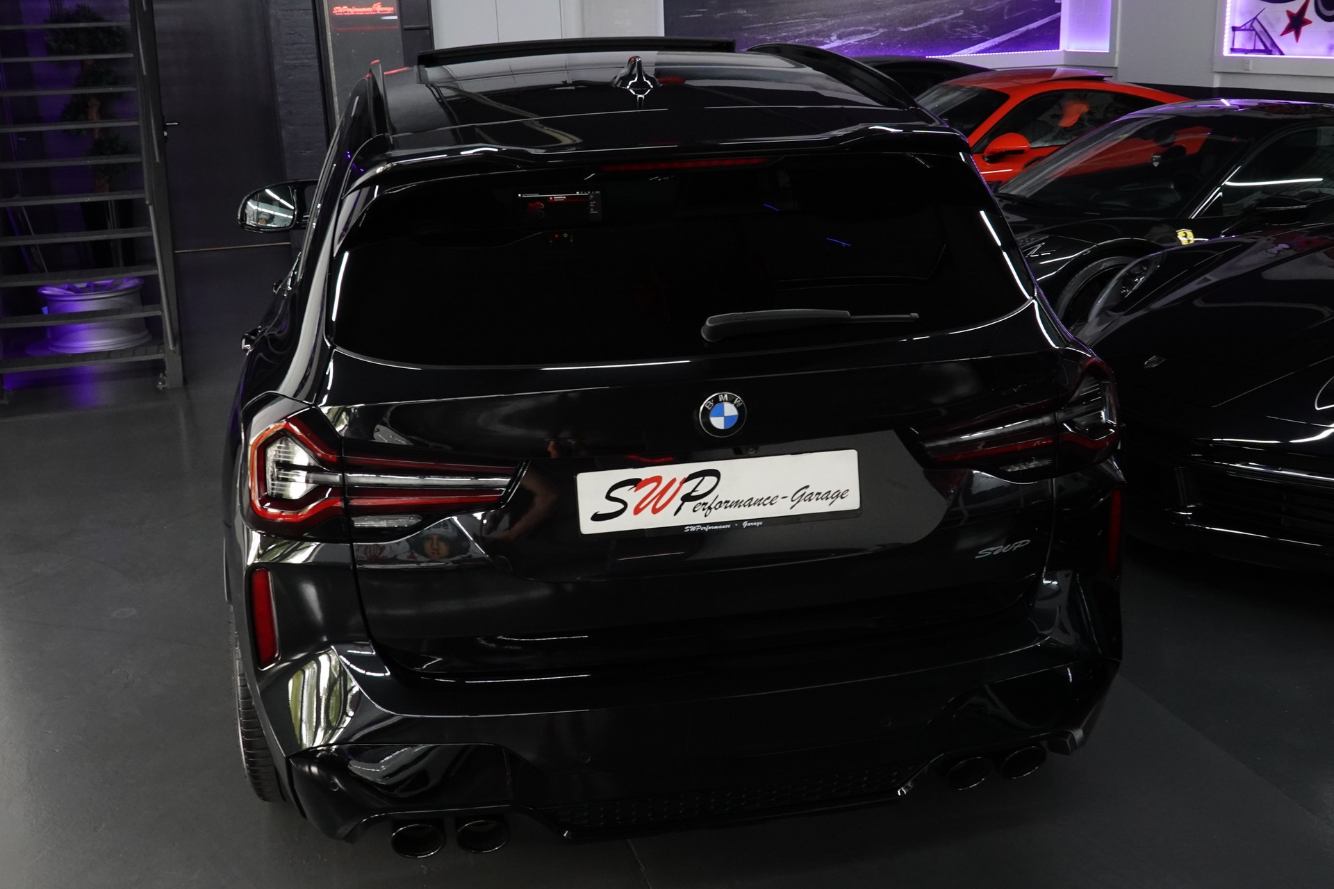 BMW X3 X-DRIVE M COMPETITION STEPTRONIC BLACK M FULL ON TOP-image-14