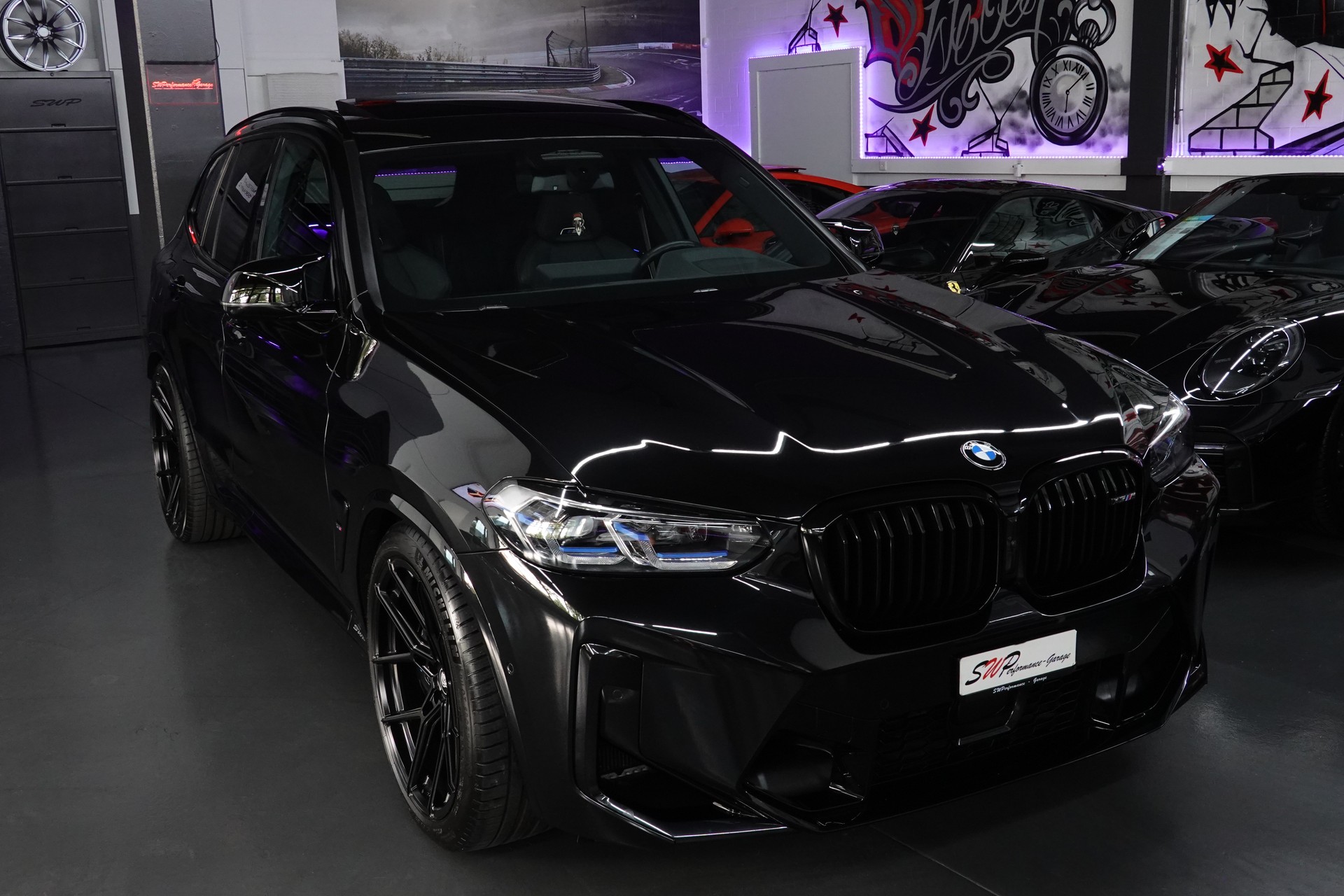 BMW X3 X-DRIVE M COMPETITION STEPTRONIC BLACK M FULL ON TOP-image-22