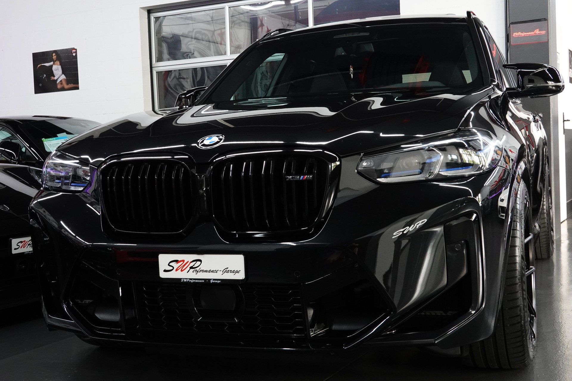 BMW X3 X-DRIVE M COMPETITION STEPTRONIC BLACK M FULL ON TOP-image-3