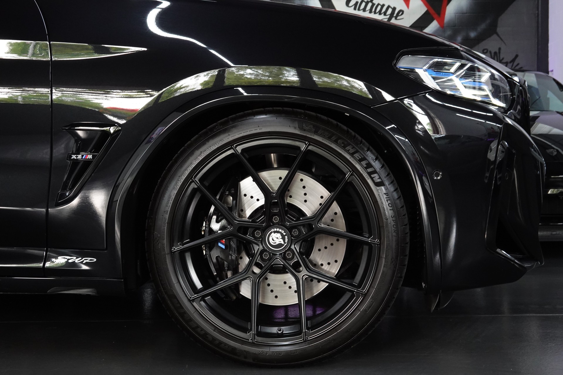 BMW X3 X-DRIVE M COMPETITION STEPTRONIC BLACK M FULL ON TOP-image-17