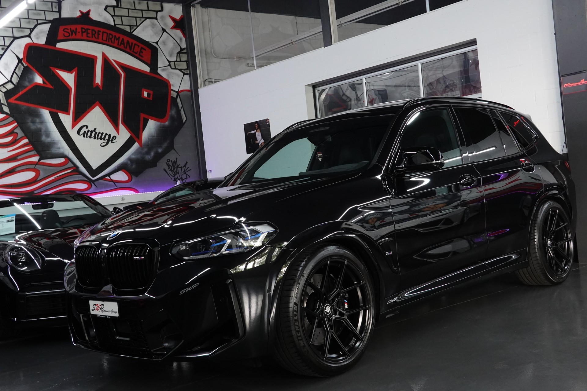 BMW X3 X-DRIVE M COMPETITION STEPTRONIC BLACK M FULL ON TOP-image-2