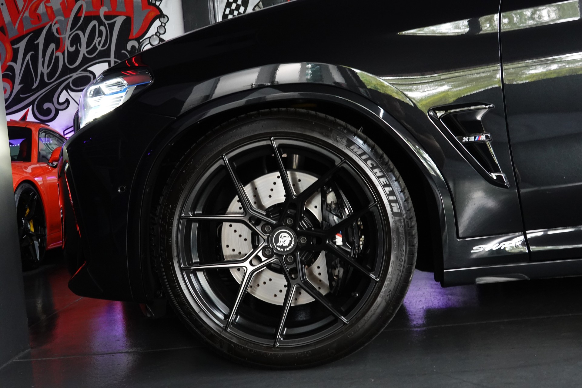 BMW X3 X-DRIVE M COMPETITION STEPTRONIC BLACK M FULL ON TOP-image-10