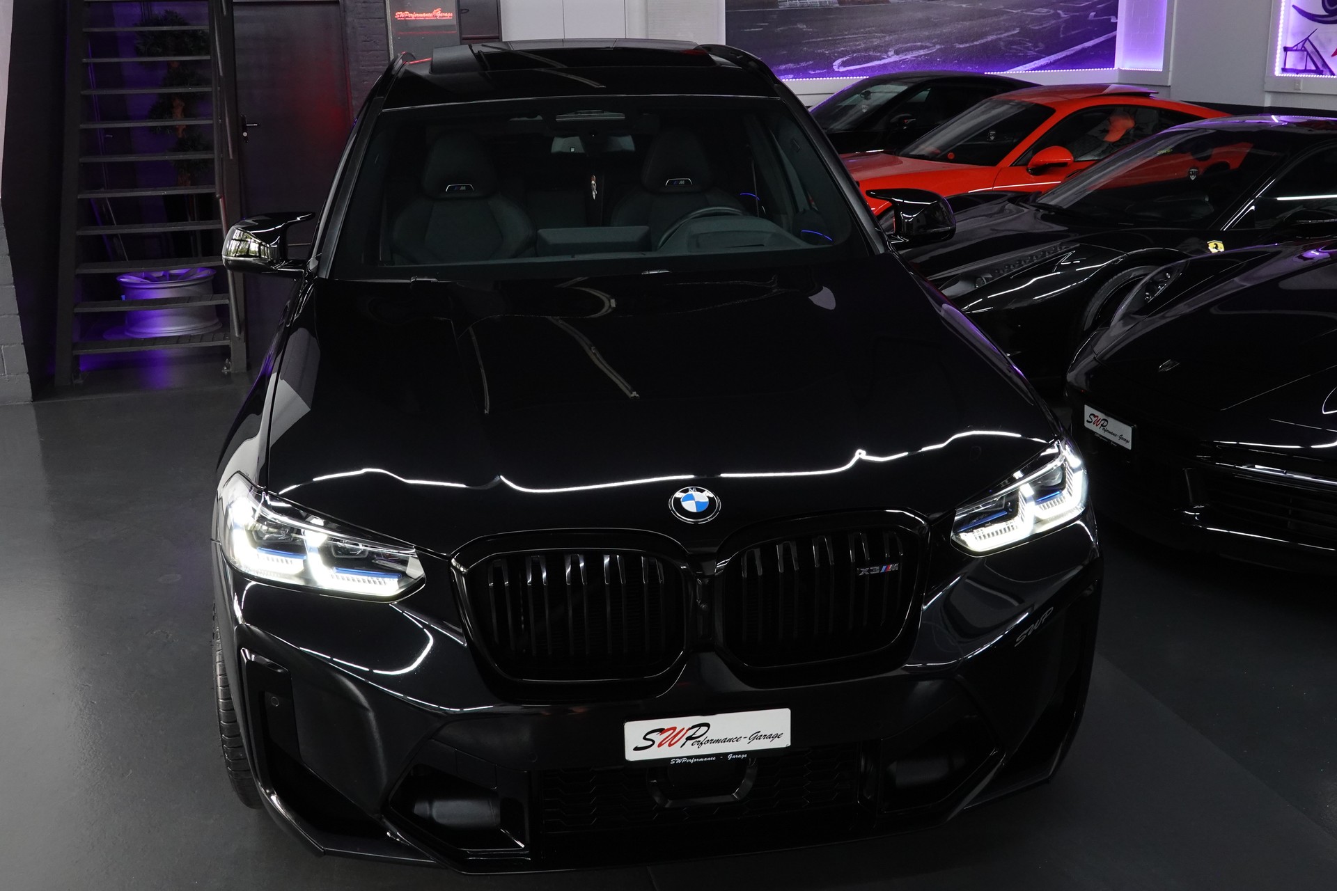 BMW X3 X-DRIVE M COMPETITION STEPTRONIC BLACK M FULL ON TOP-image-19