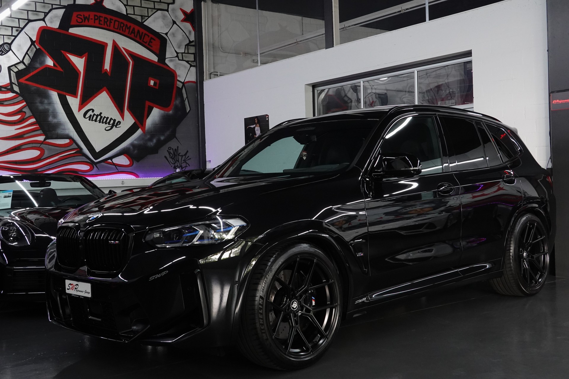 BMW X3 X-DRIVE M COMPETITION STEPTRONIC BLACK M FULL ON TOP-image-0