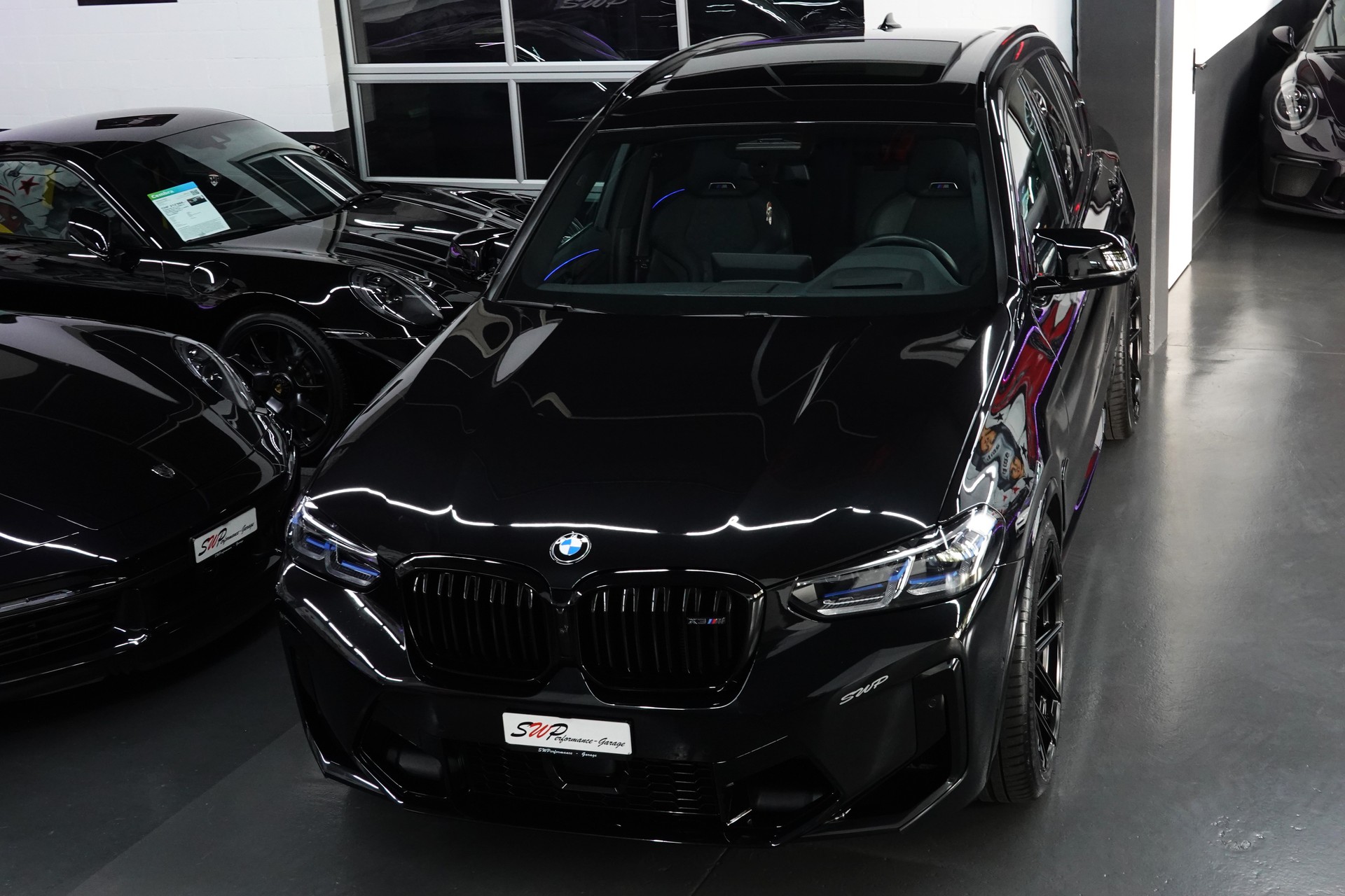 BMW X3 X-DRIVE M COMPETITION STEPTRONIC BLACK M FULL ON TOP-image-4