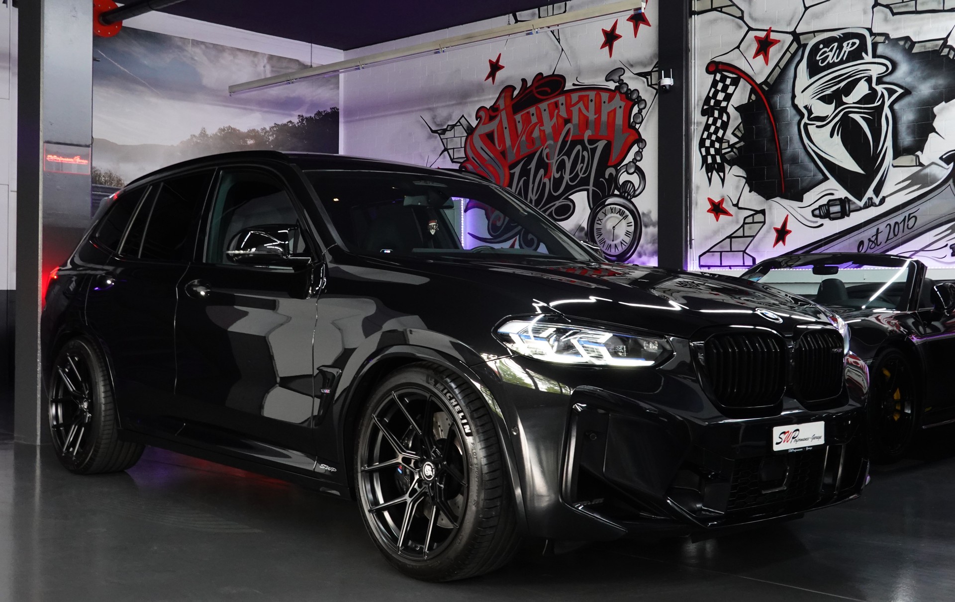 BMW X3 X-DRIVE M COMPETITION STEPTRONIC BLACK M FULL ON TOP-image-16
