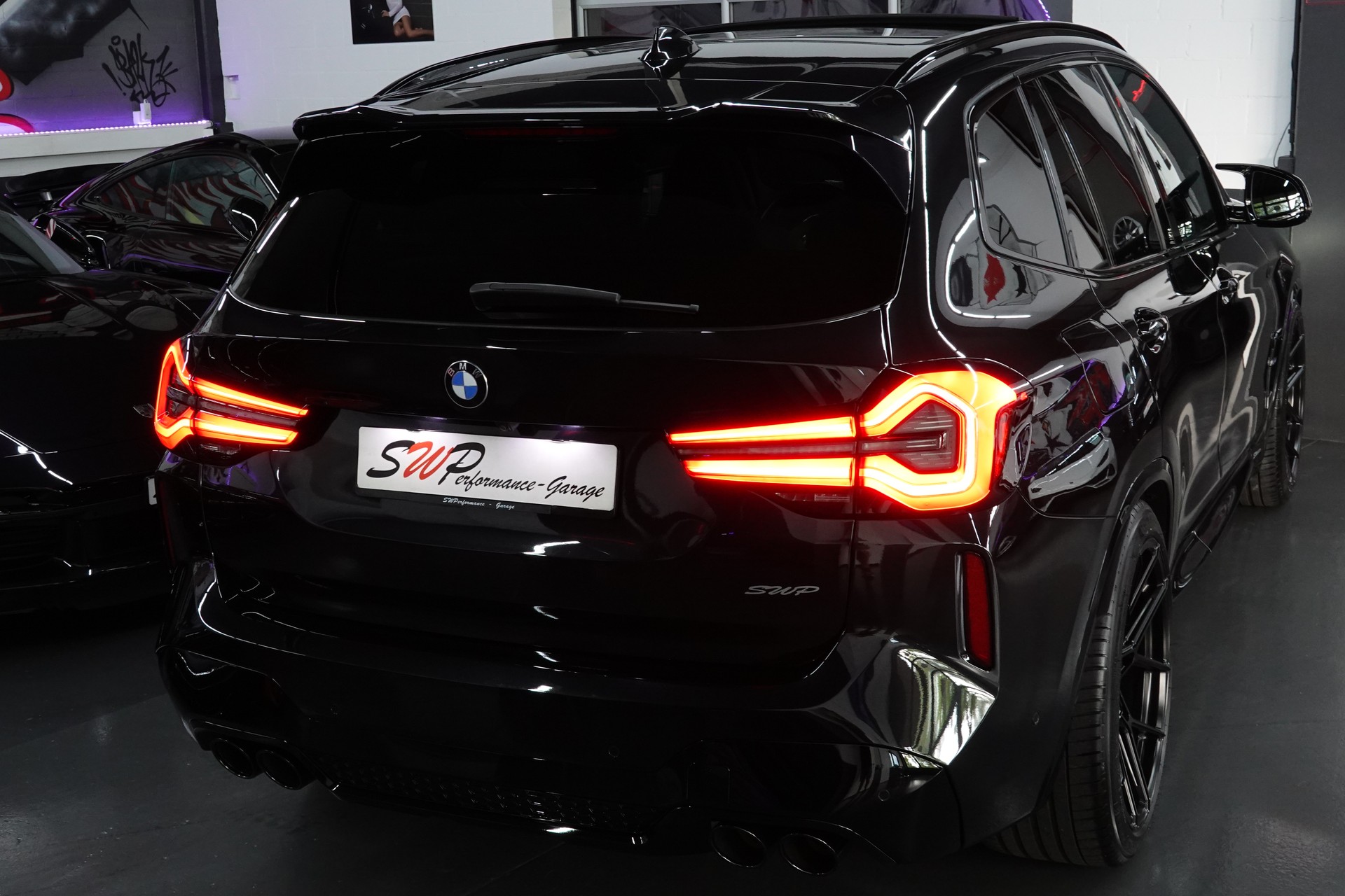 BMW X3 X-DRIVE M COMPETITION STEPTRONIC BLACK M FULL ON TOP-image-24