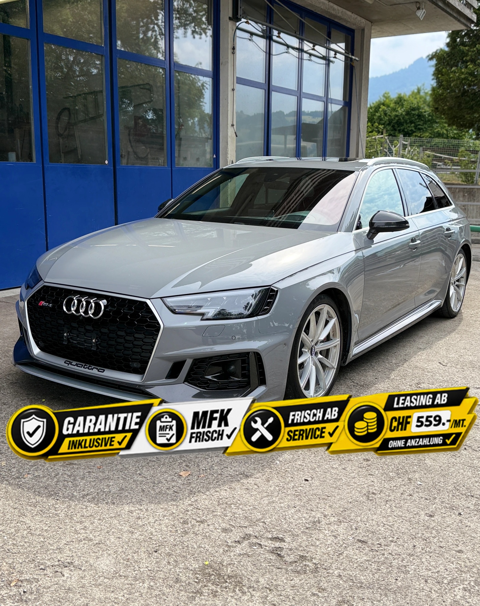 AUDI RS4 Avant 2.9 TFSI quattro tiptronic-image-0