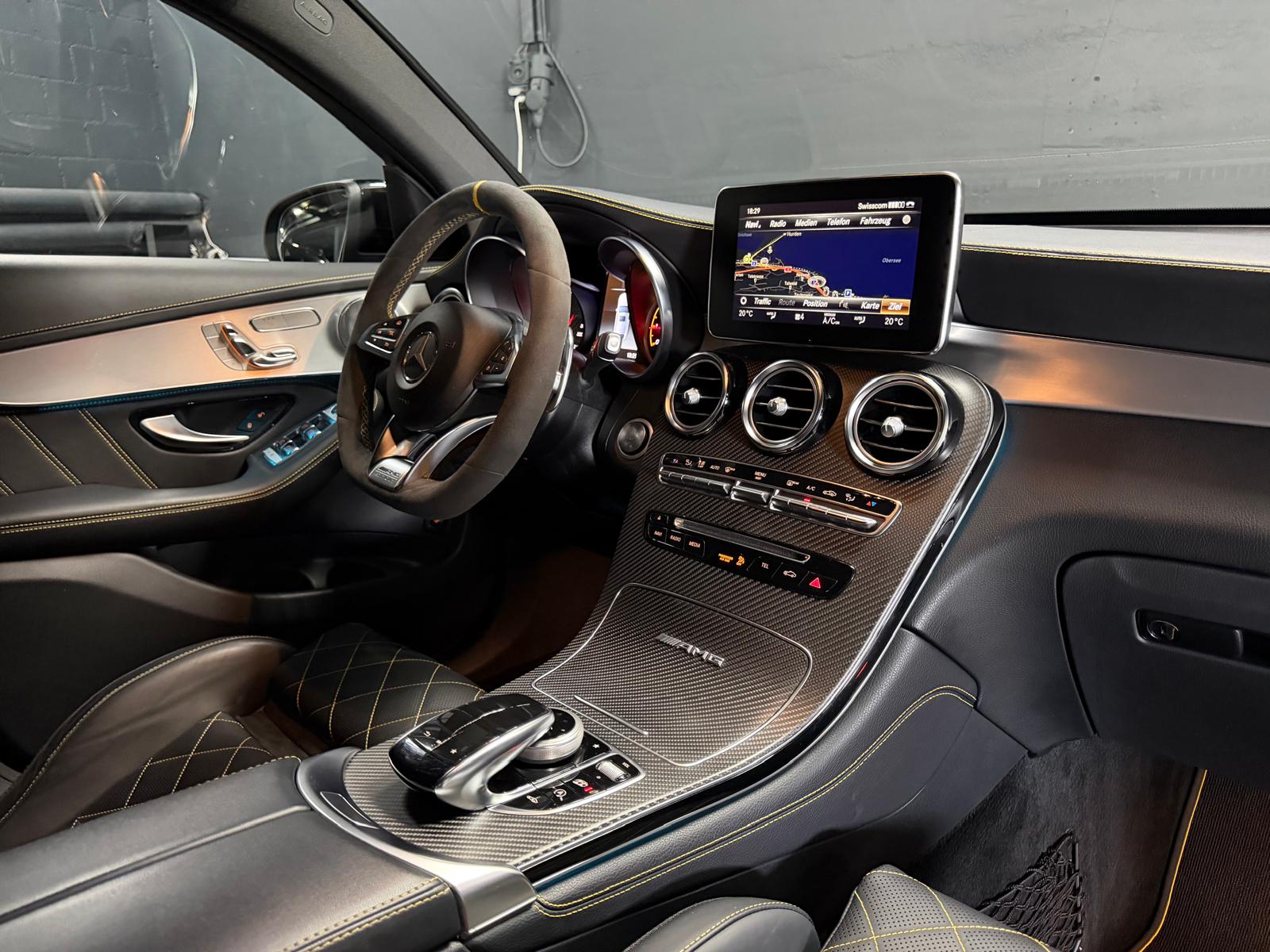 MERCEDES-BENZ GLC Coupé 63 S AMG Edition 1 Limited All Black 650PS Performance 4Matic+ 9G-Tronic *CH-Fahrzeug/2Jahre Garantie-image-10