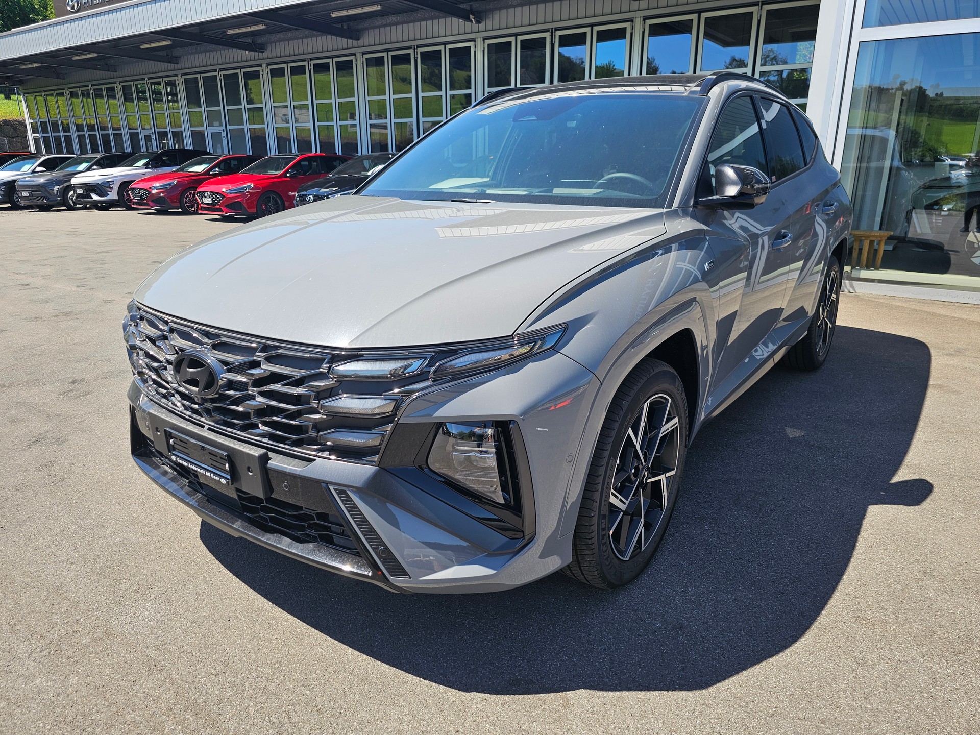 HYUNDAI Tucson 1.6 TGDI HEV N Line LUX pack 4WD-image-2