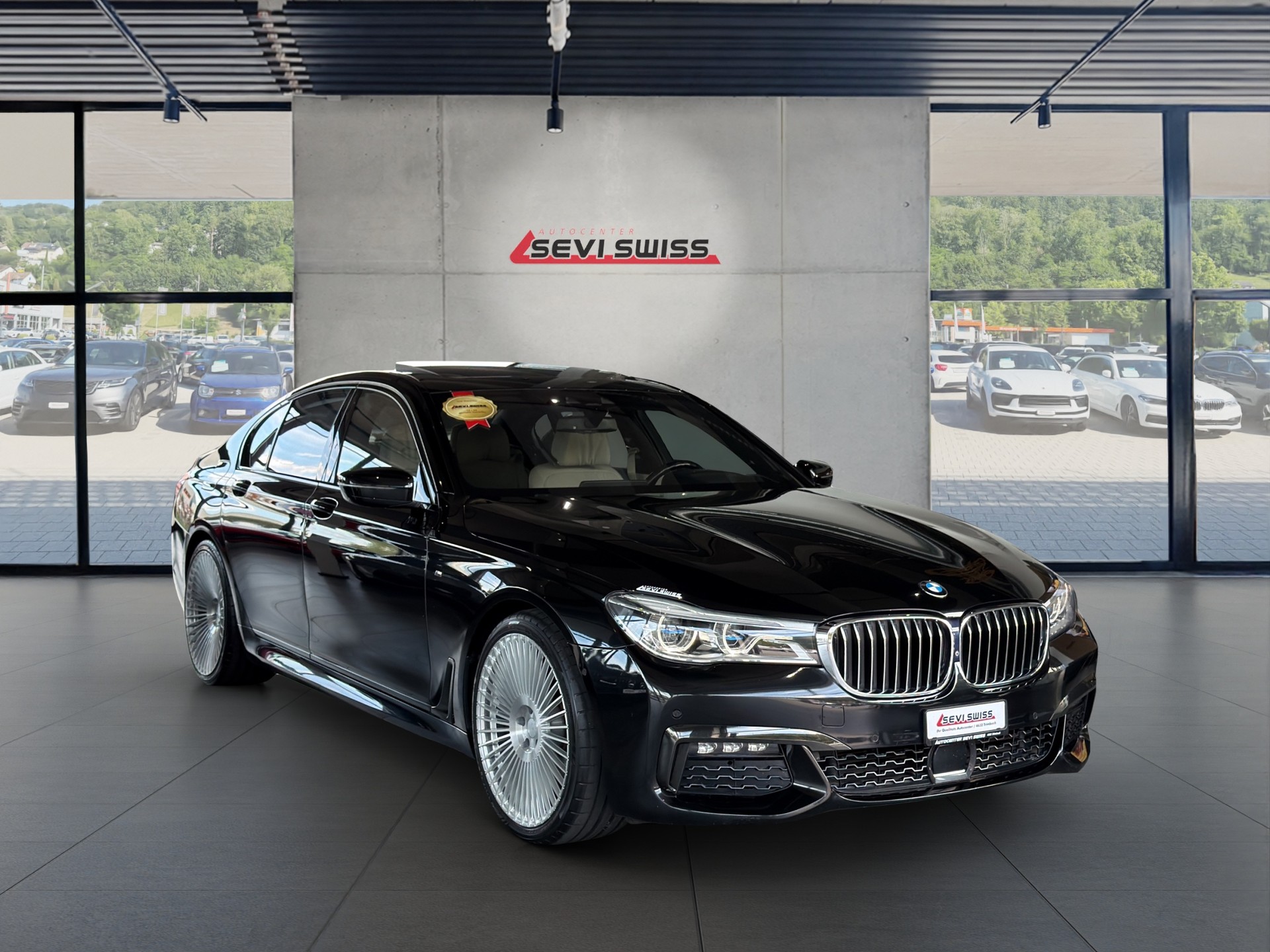 BMW 740d xDrive Steptronic*Hagelschaden*statt 43'800.- jetzt nur 36'900.- *-image-0