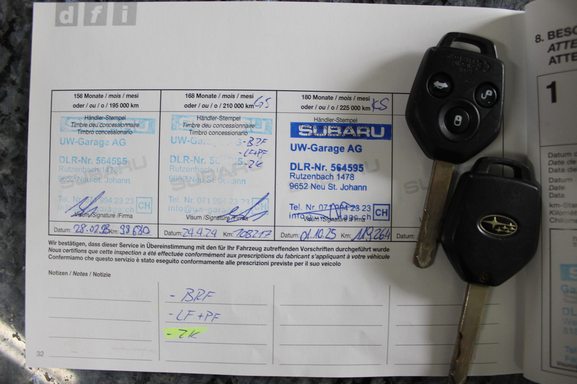 SUBARU Legacy Station 2.0i Swiss Special-image-15