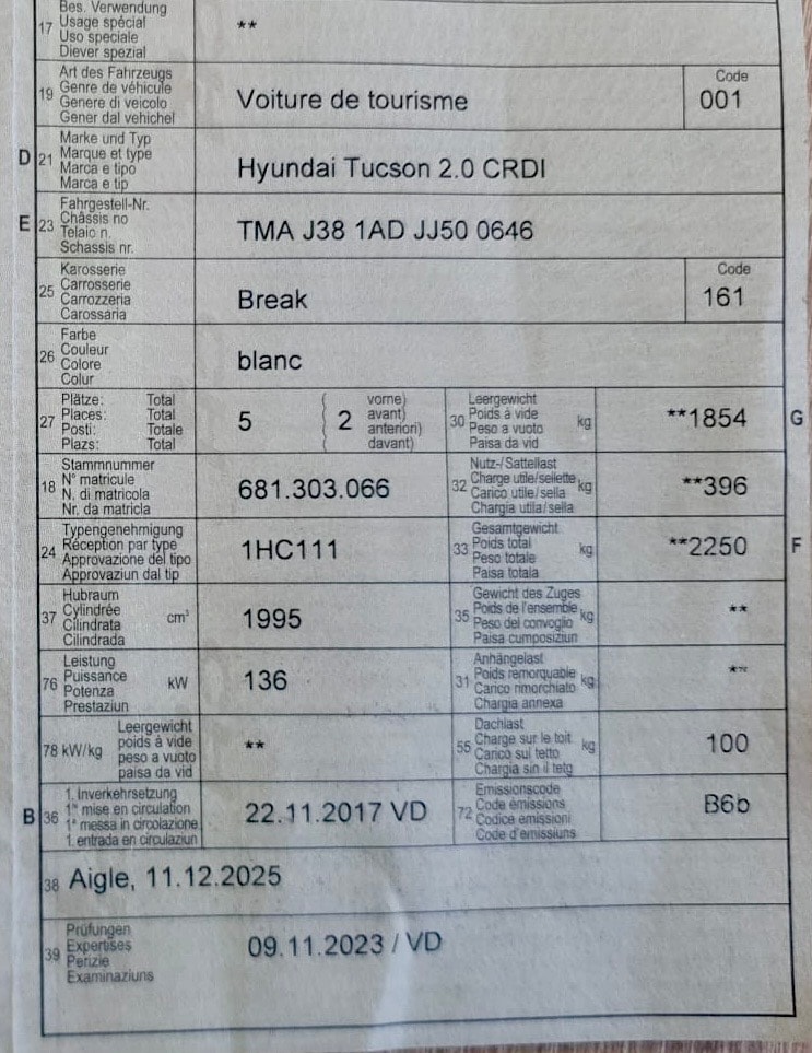 HYUNDAI Tucson 2.0 CRDI exxtra Plus 4WD Automatic-image-14