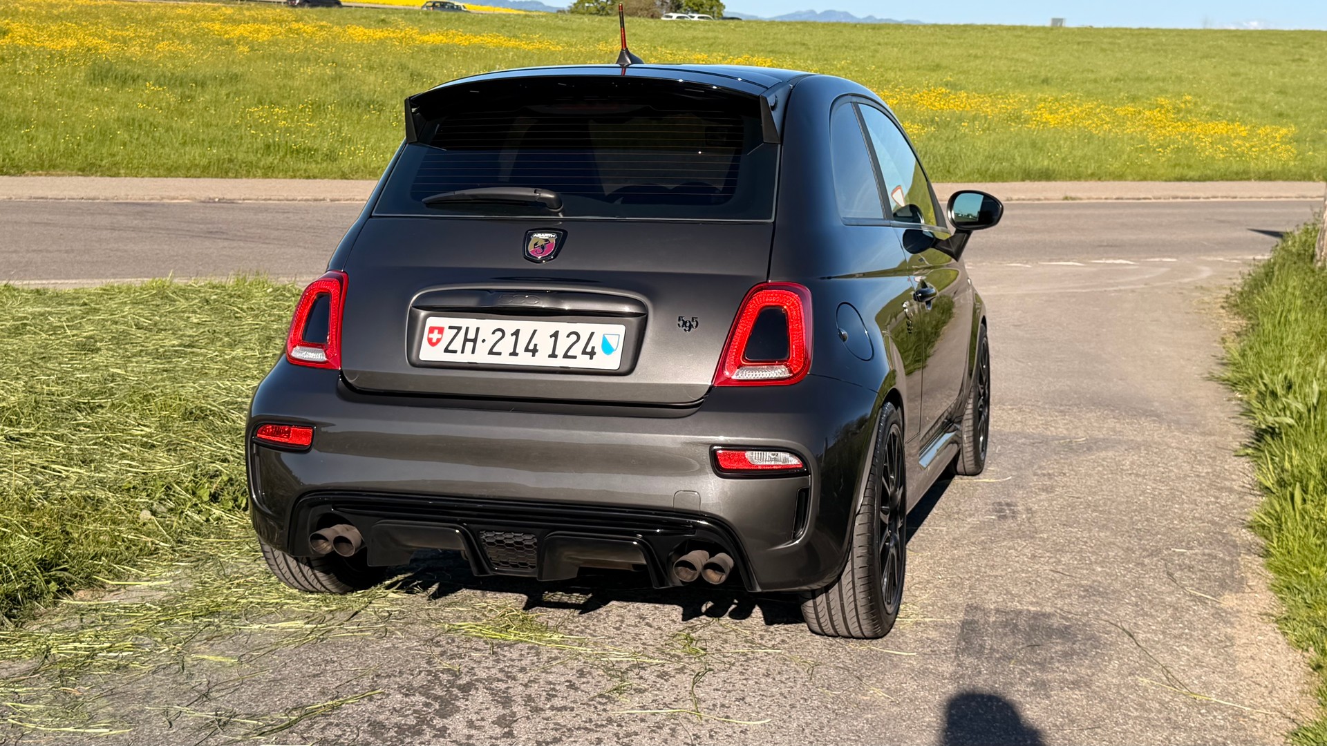 FIAT 595 1.4 16V Turbo Abarth Pista – Seltenes Anthrazit-image-6