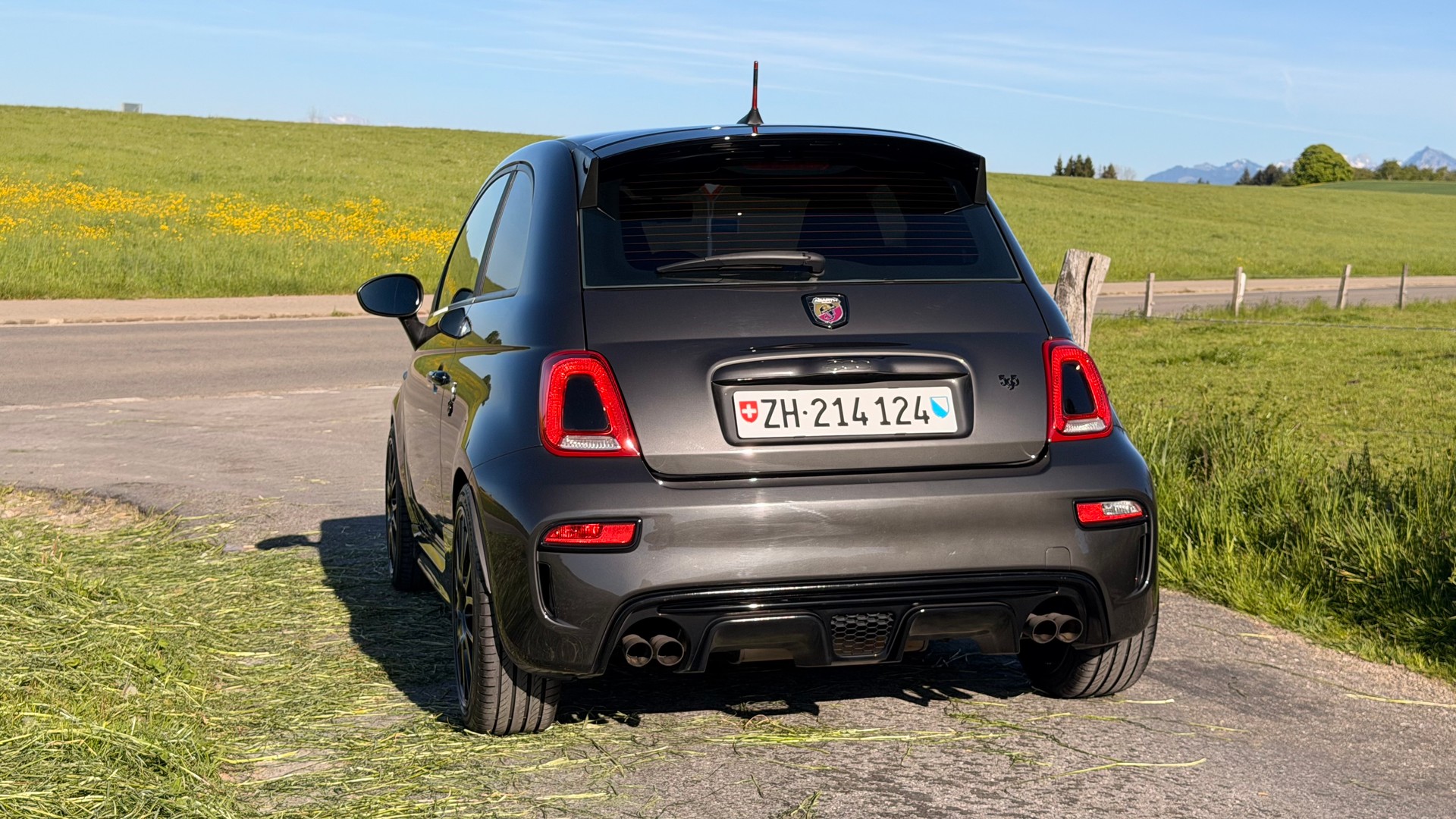FIAT 595 1.4 16V Turbo Abarth Pista – Seltenes Anthrazit-image-8
