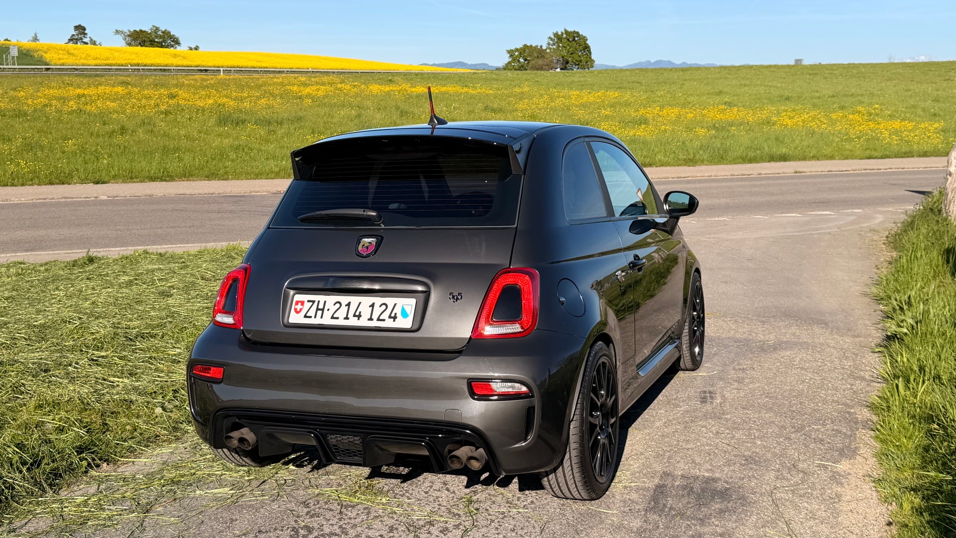 FIAT 595 1.4 16V Turbo Abarth Pista – Seltenes Anthrazit-image-3