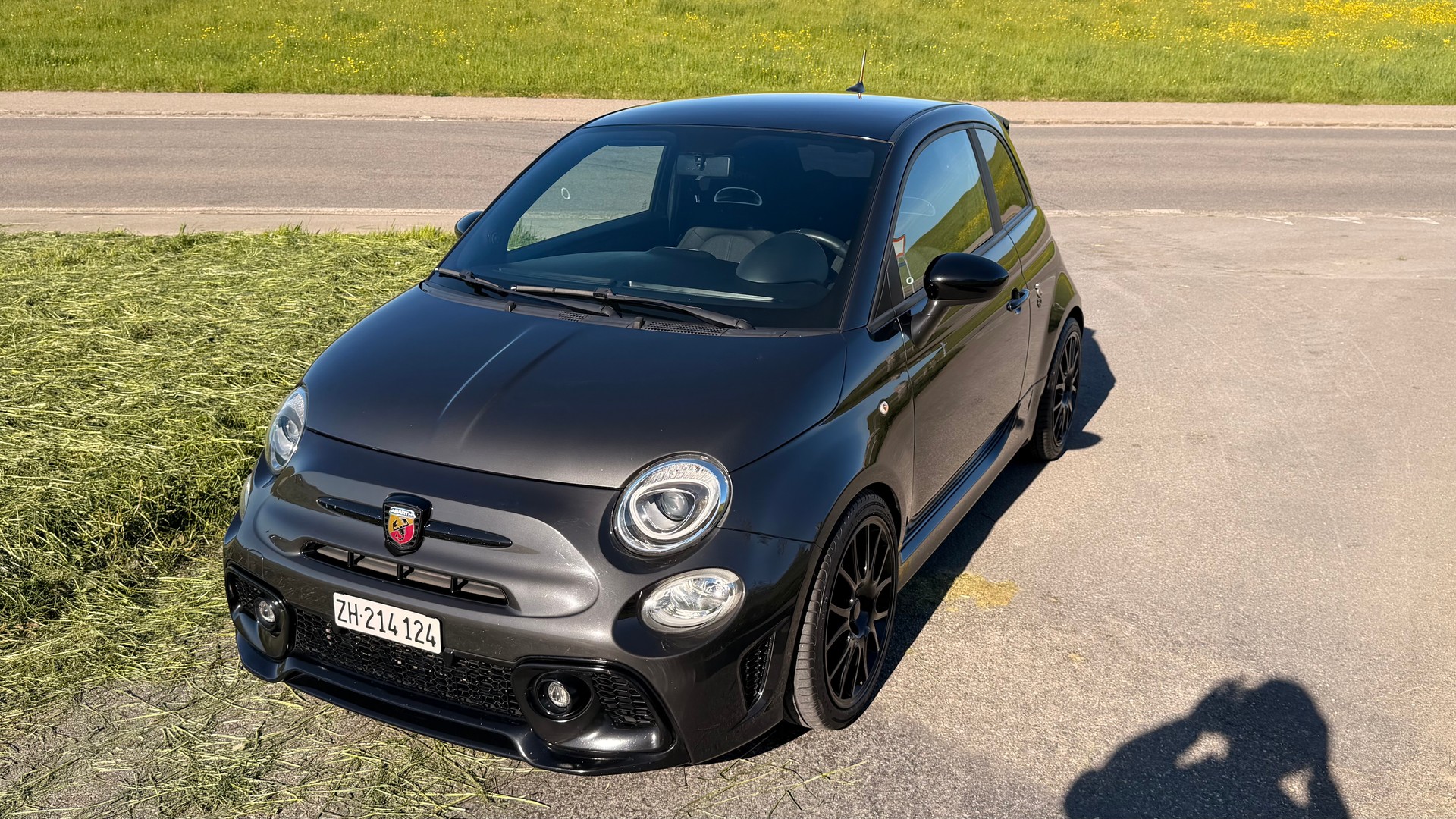 FIAT 595 1.4 16V Turbo Abarth Pista – Seltenes Anthrazit-image-0