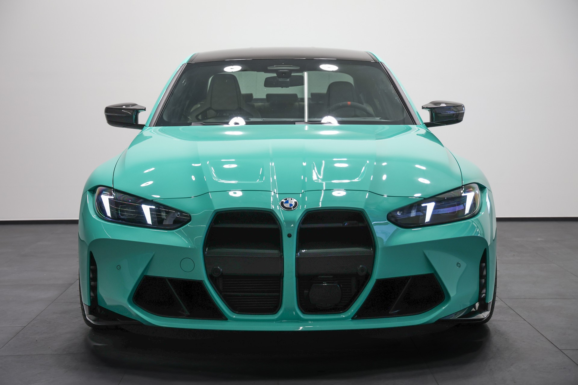 BMW M3 Competition M xDrive LCI *530PS*Sonderlackierung Mintgrün*Carbon Schalensitze*BMW Werksgarantie bis 10.2028*-image-5