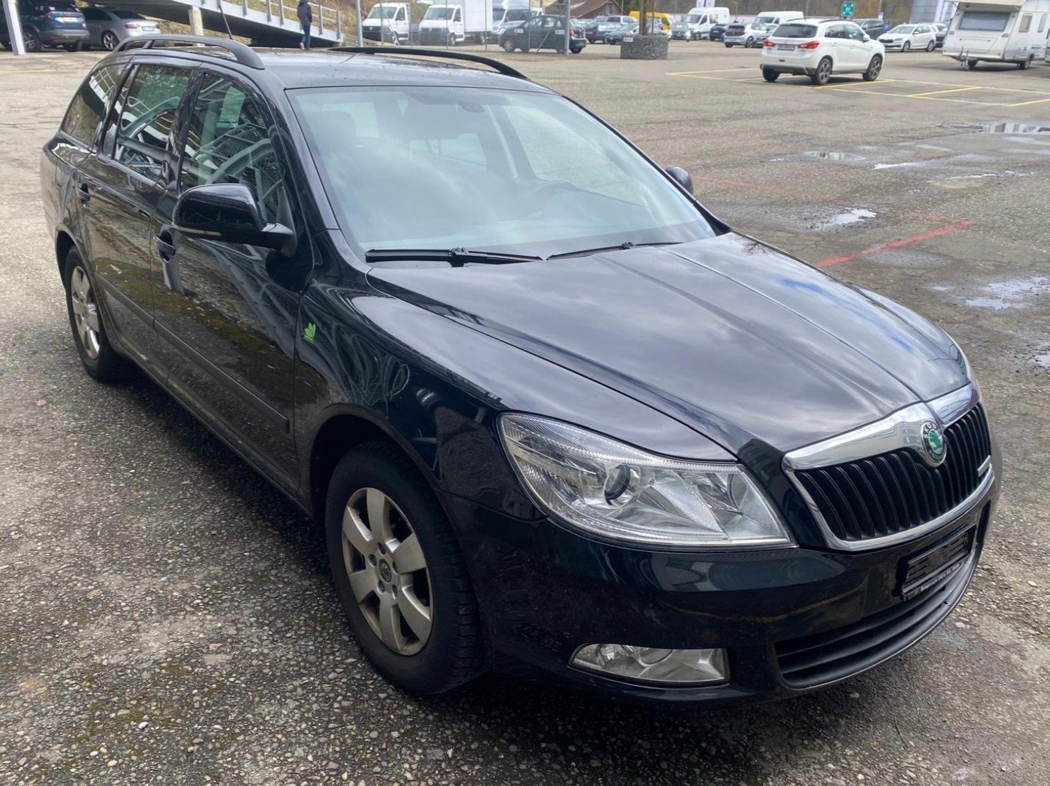 SKODA Octavia Combi 1.6 TDI Greenline-image-1