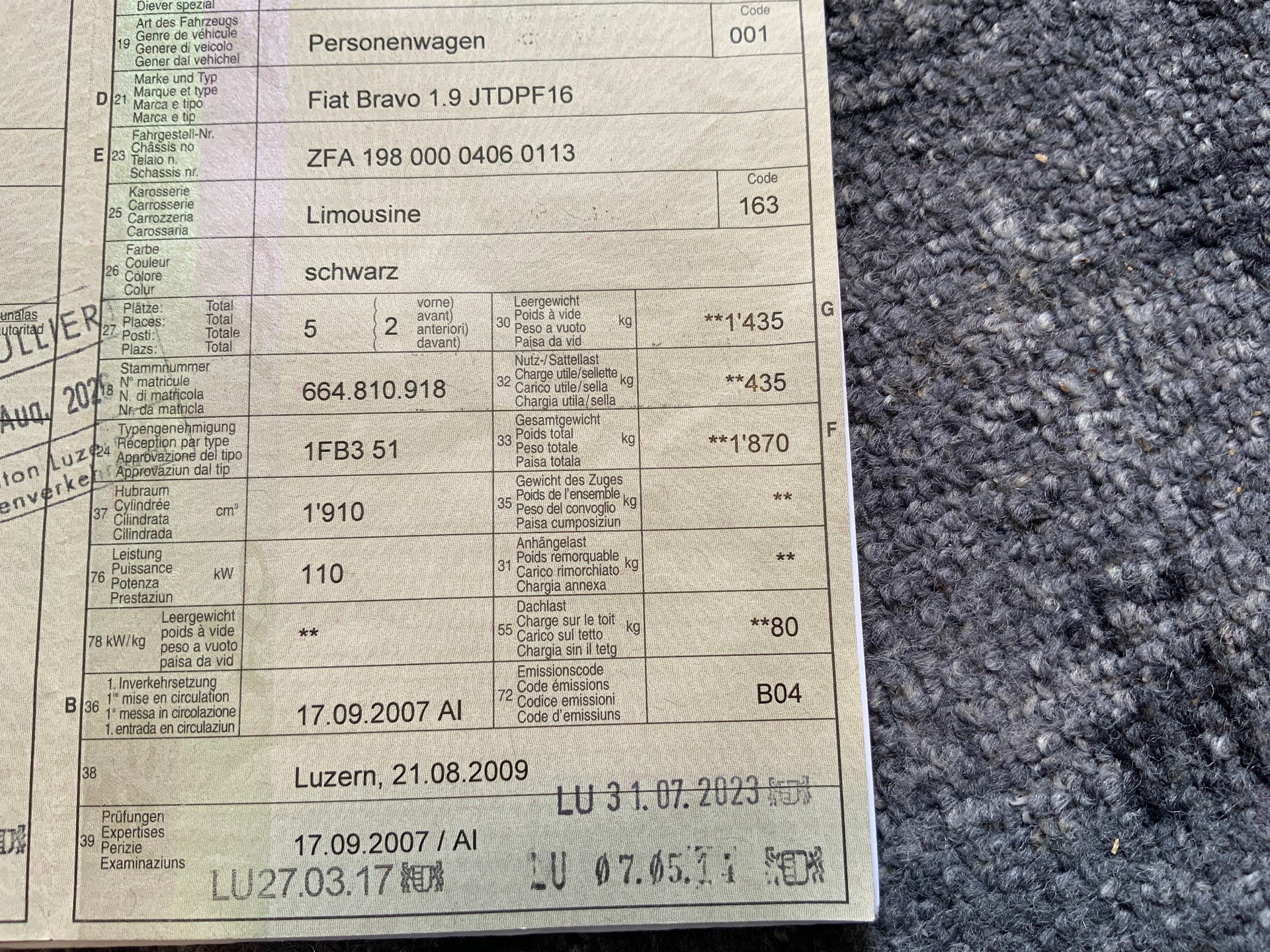 FIAT Bravo 1.9 16V JTD Sport-image-14
