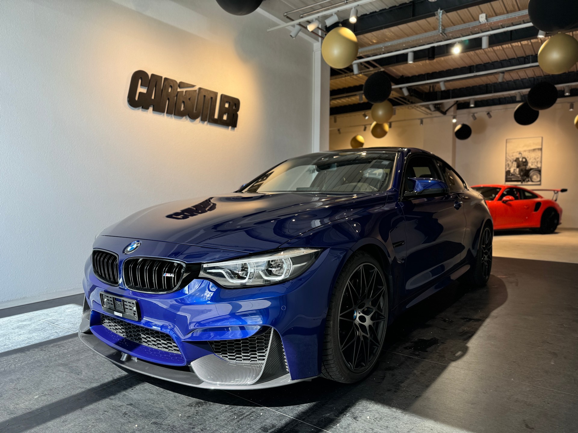 BMW M4 Coupé Competition DKG Keramik Brake SAN MARINO BLUE 620.-- pro Monat 🚀