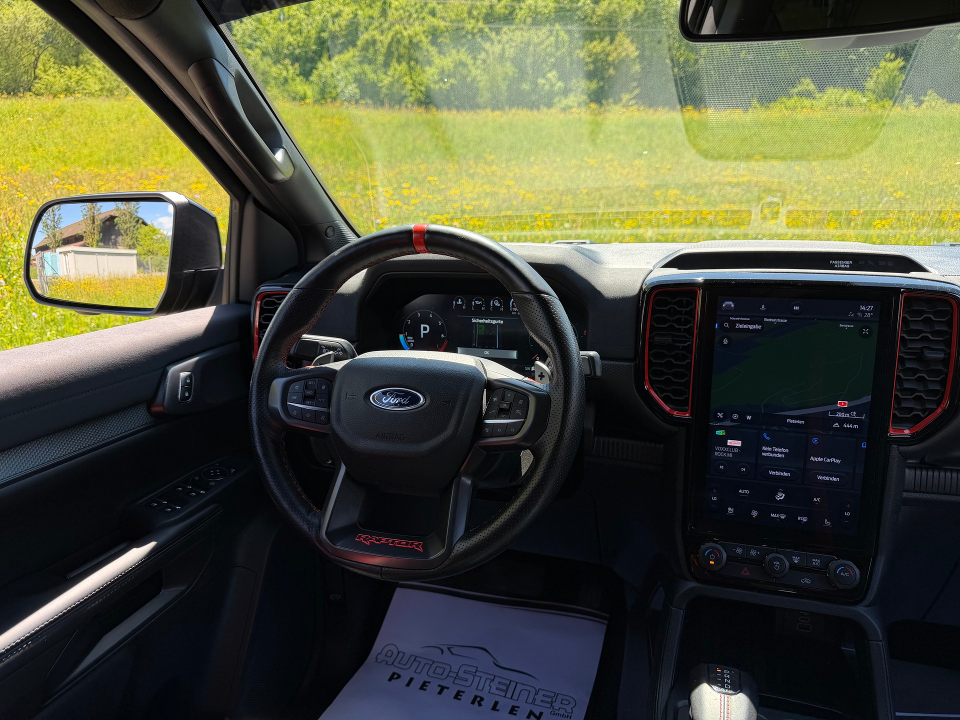 FORD "RANGER RAPTOR" 3.0 Eco Boost 4x4 AUTOMAT. CH WAGEN. VOLL OPTIONEN. MIT AHK. NEUWERTIG !! AUS 1 HAND.-image-28