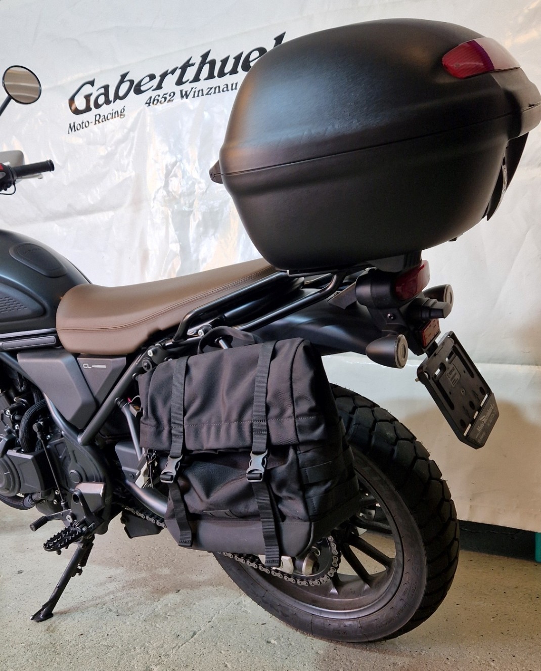 HONDA CL 500 inkl. Seitentaschen und Top Case-image-4