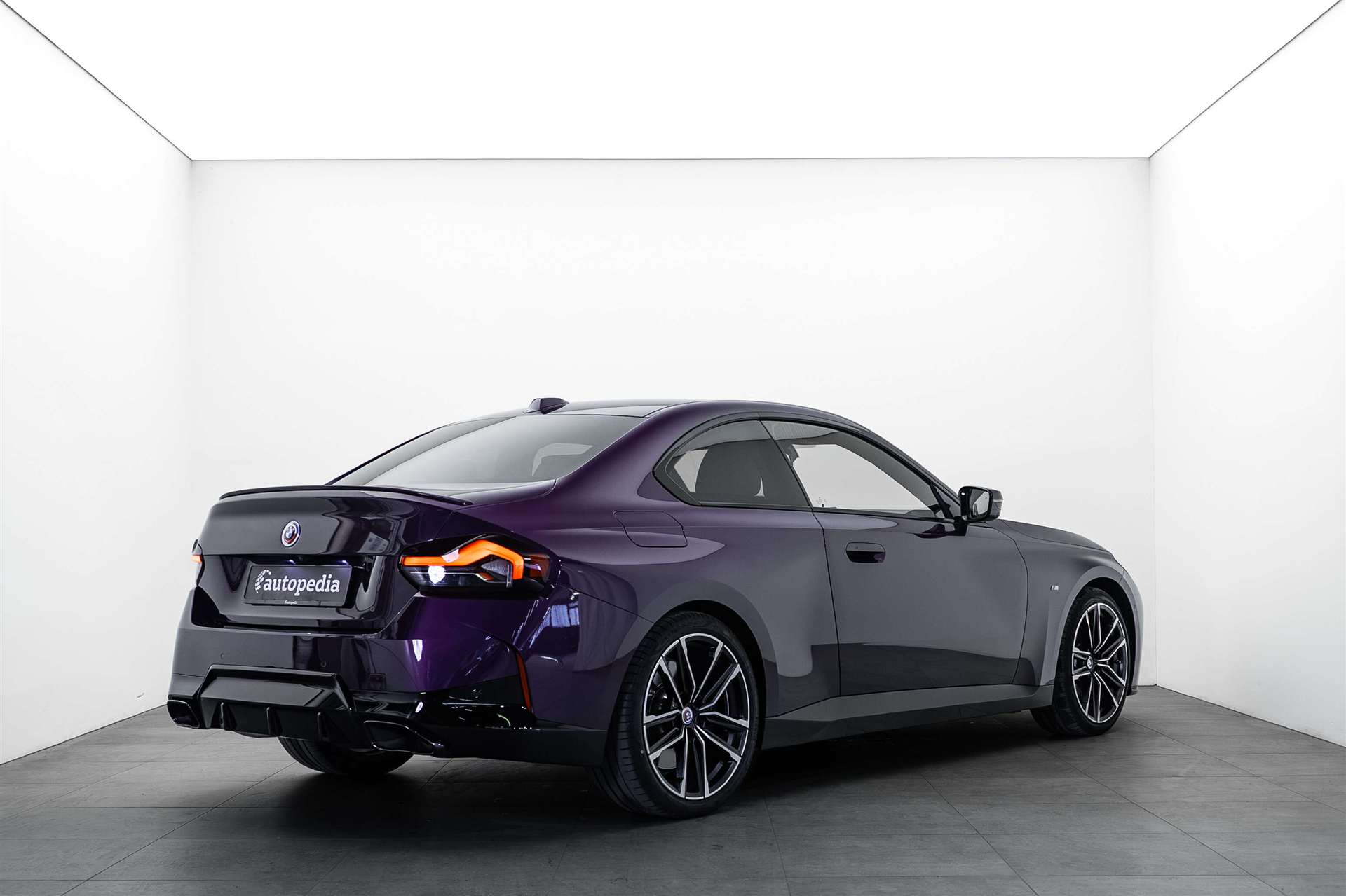 BMW BMW M240i xDrive Steptronic CH-Fahrzeug! Thundernight Metallic!-image-2
