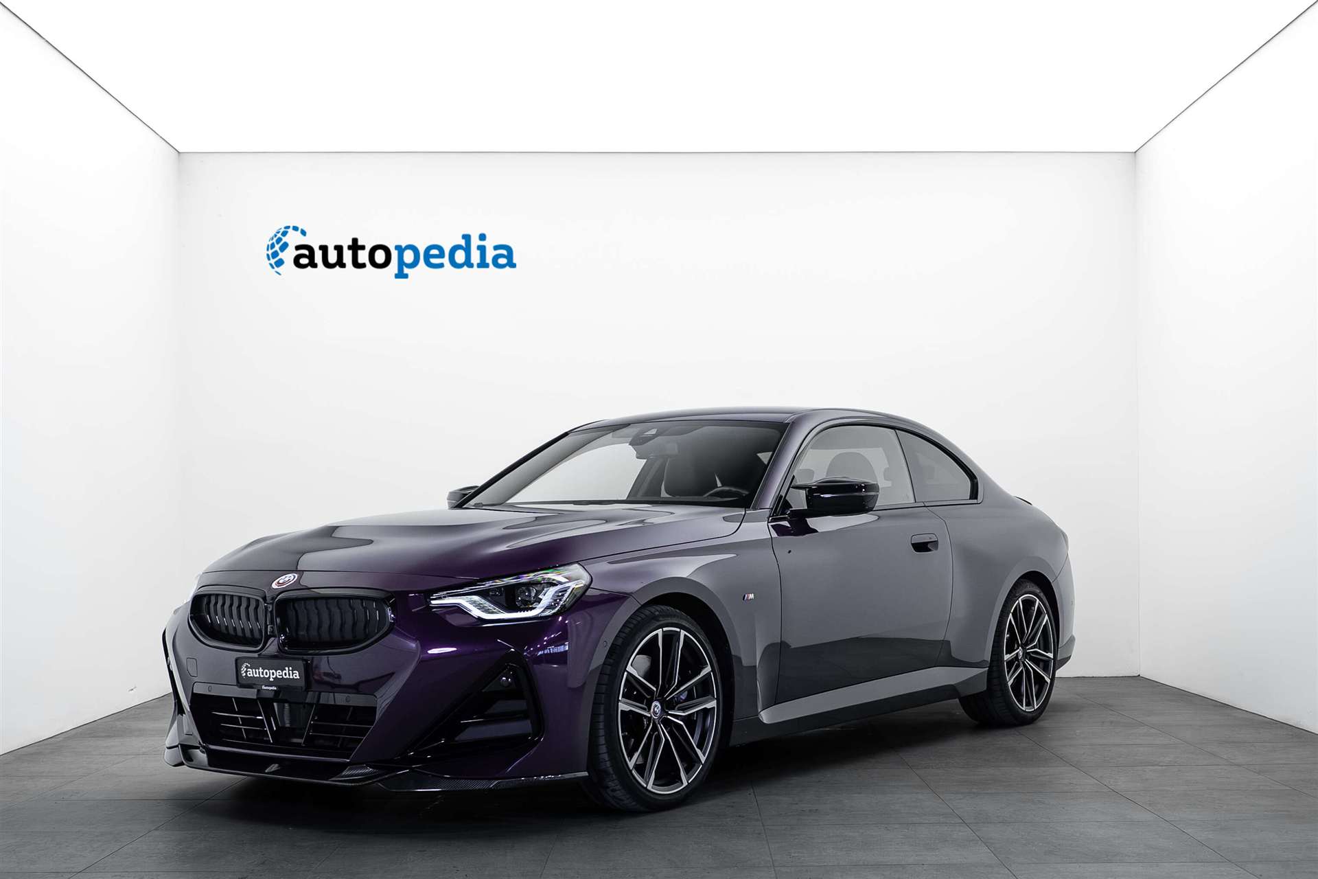BMW BMW M240i xDrive Steptronic CH-Fahrzeug! Thundernight Metallic!