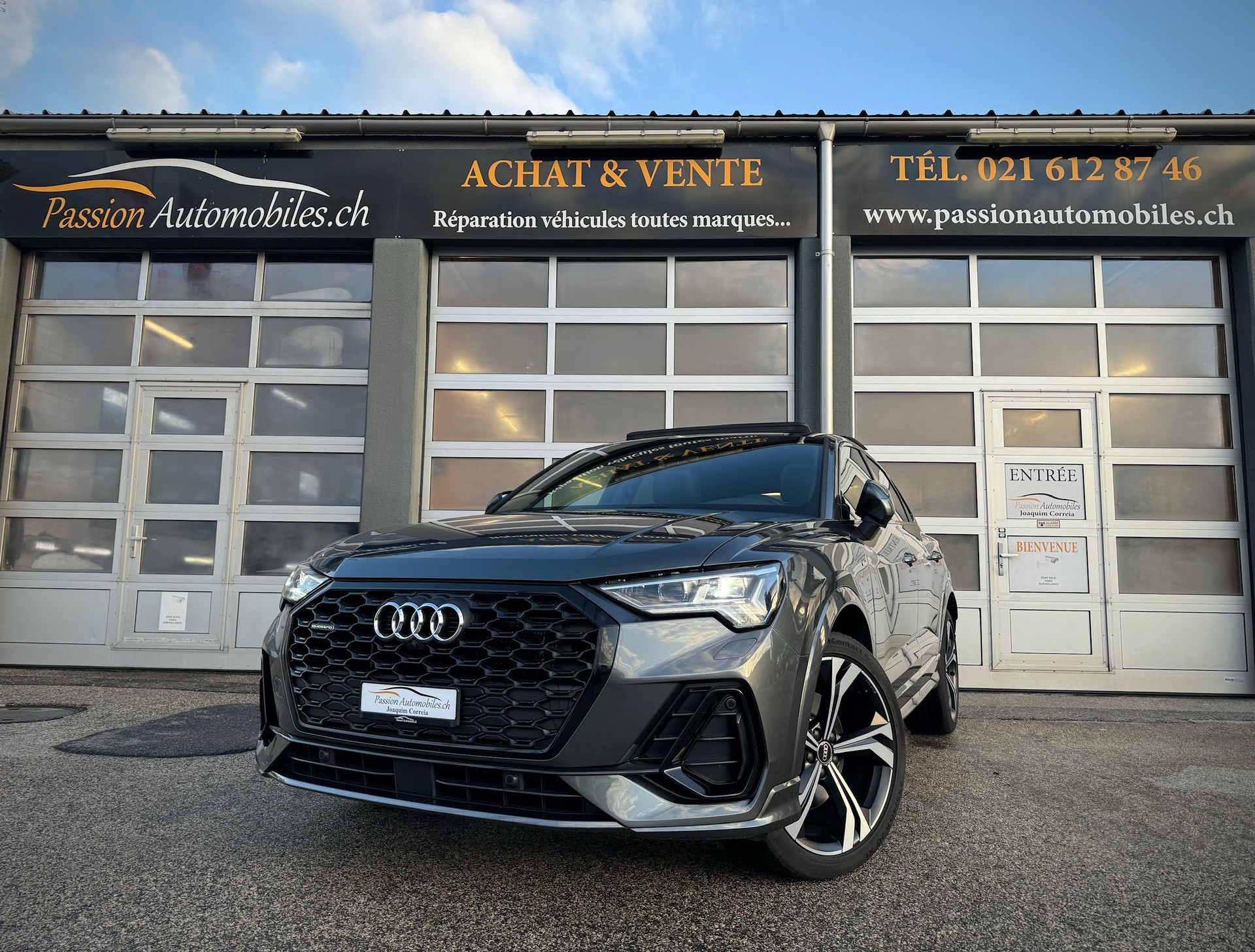 AUDI Q3 Sportback 40 TFSI S line quattro S-tronic - Véhicule Suisse (CH)-image-15