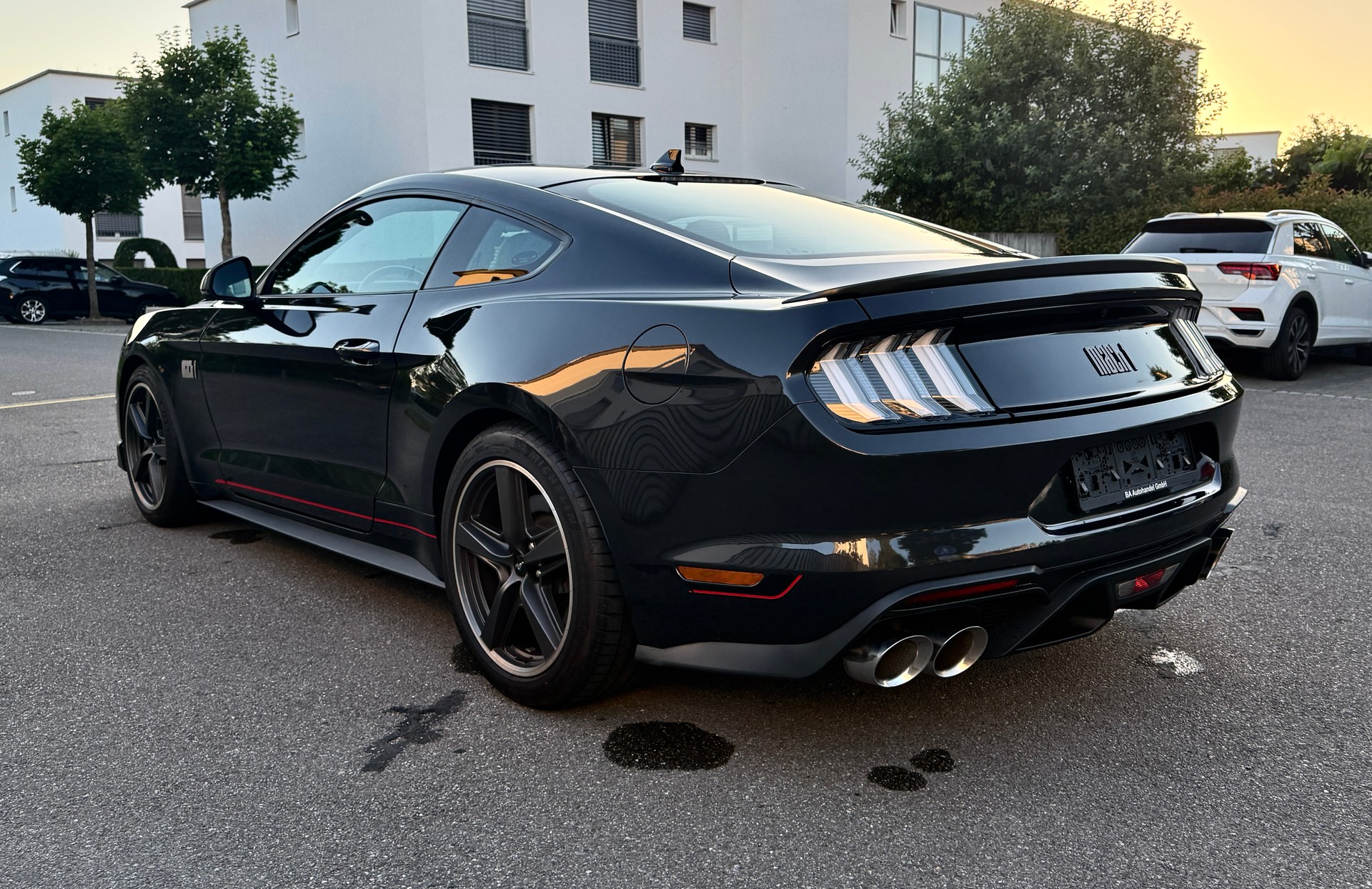 FORD MUSTANG FASTBACK 5.0 V8 MACH 1 AUTOMAT*DARK MATTER STARLIGHT GRAY*-image-3
