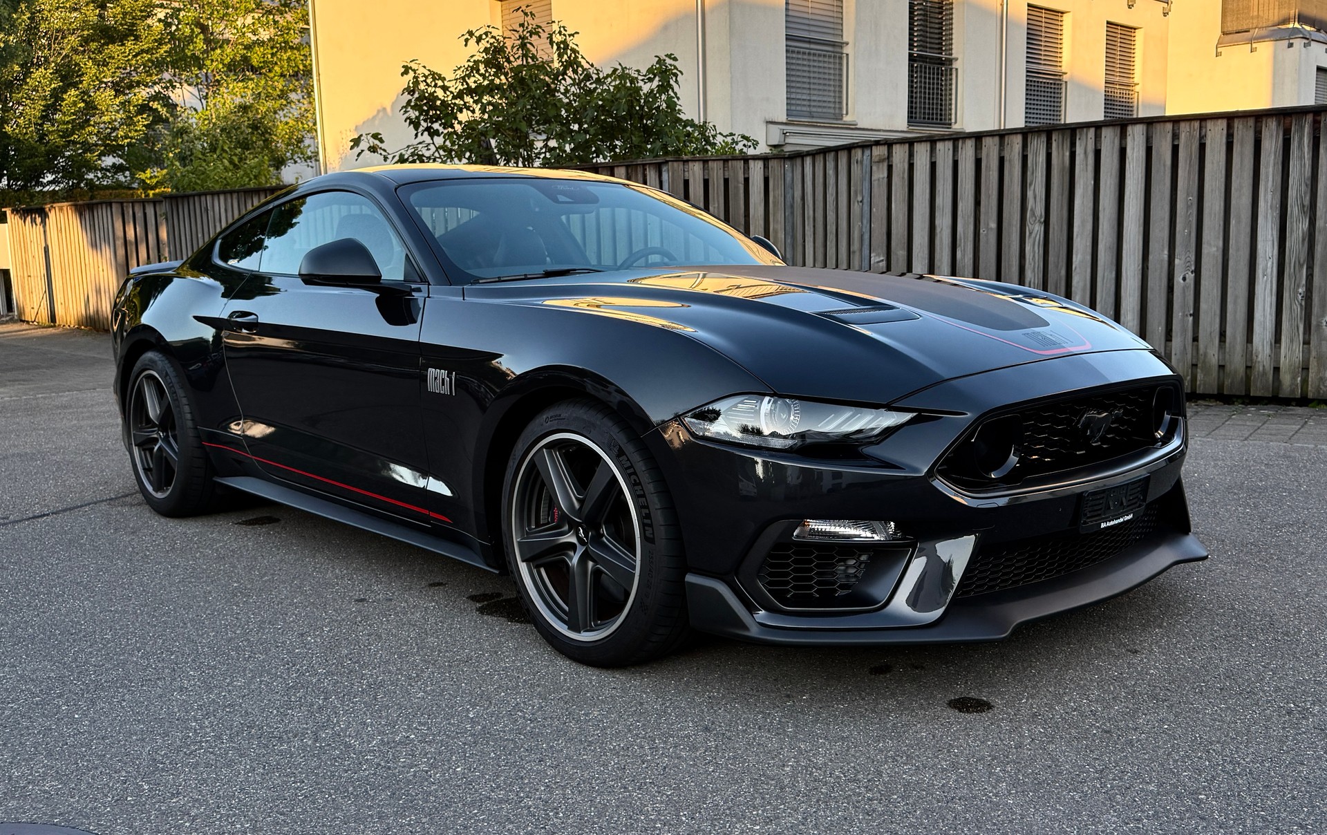 FORD MUSTANG FASTBACK 5.0 V8 MACH 1 AUTOMAT*DARK MATTER STARLIGHT GRAY*-image-0