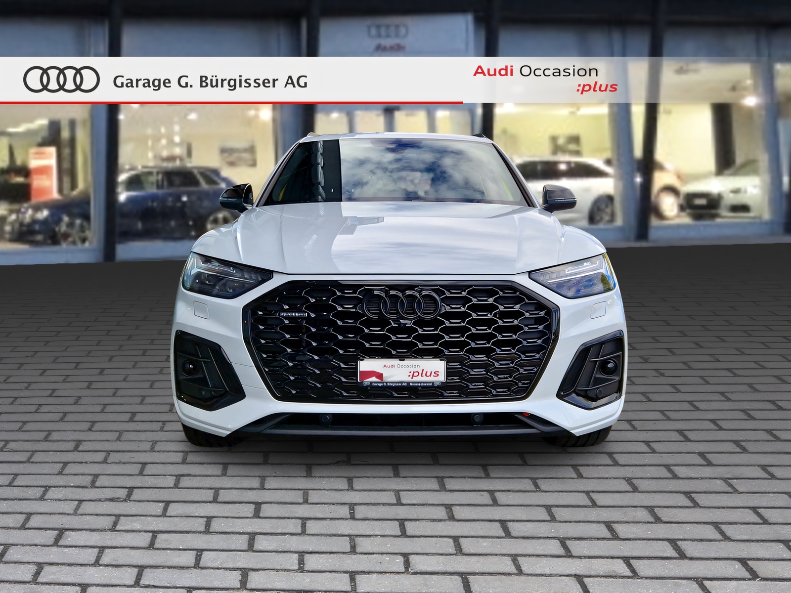 AUDI Q5 Sportback 40 TDI S line quattro Black Edition Gletscherweiss Metallic-image-1