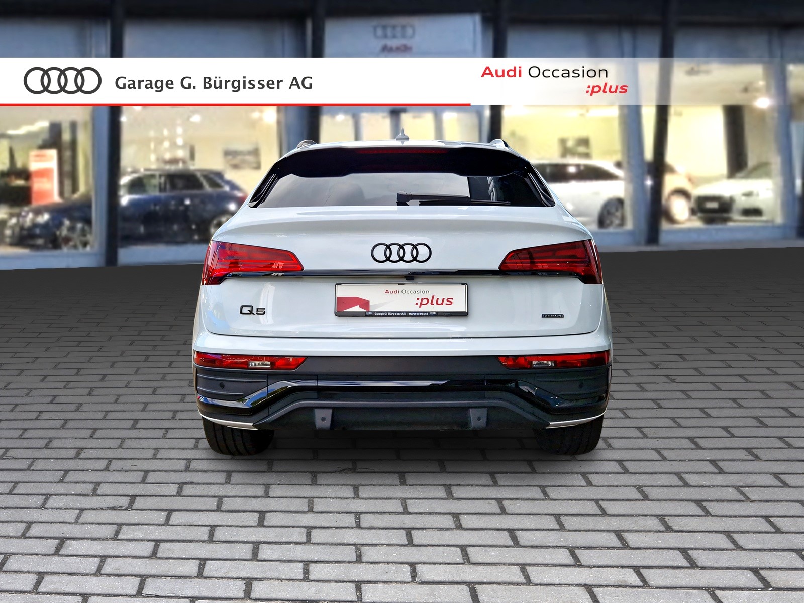 AUDI Q5 Sportback 40 TDI S line quattro Black Edition Gletscherweiss Metallic-image-4
