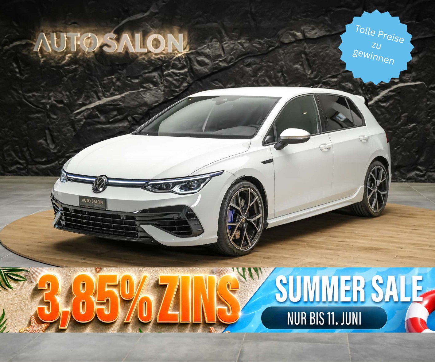 VW Golf VIII 2.0 TSI R Performance DSG 4motion *Abstandsregler*Lenkrad Heizung*Sitzheizung*