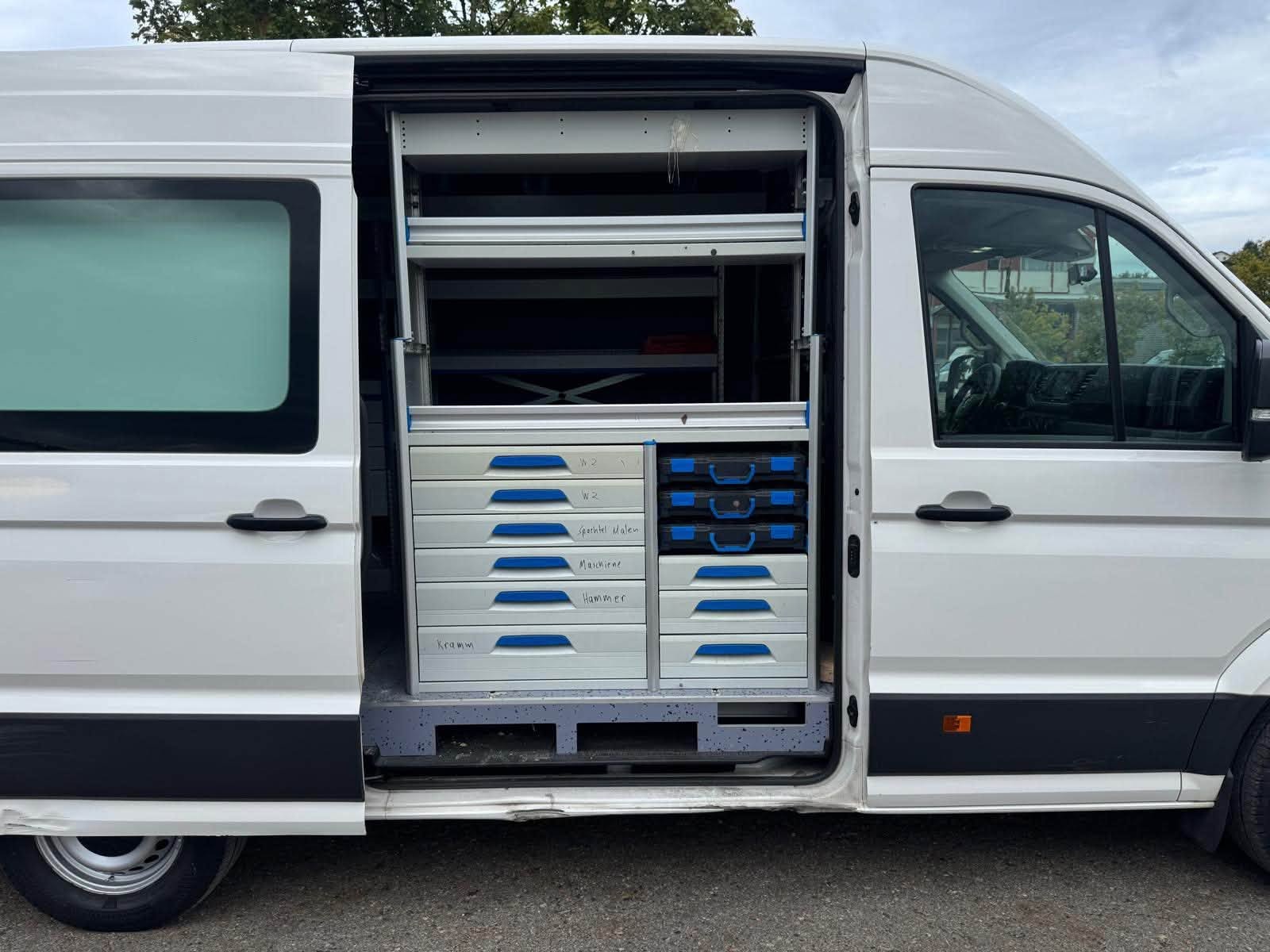VW Crafter 35 2.0 TDI Mit Werkstatt Einrichtung-image-4