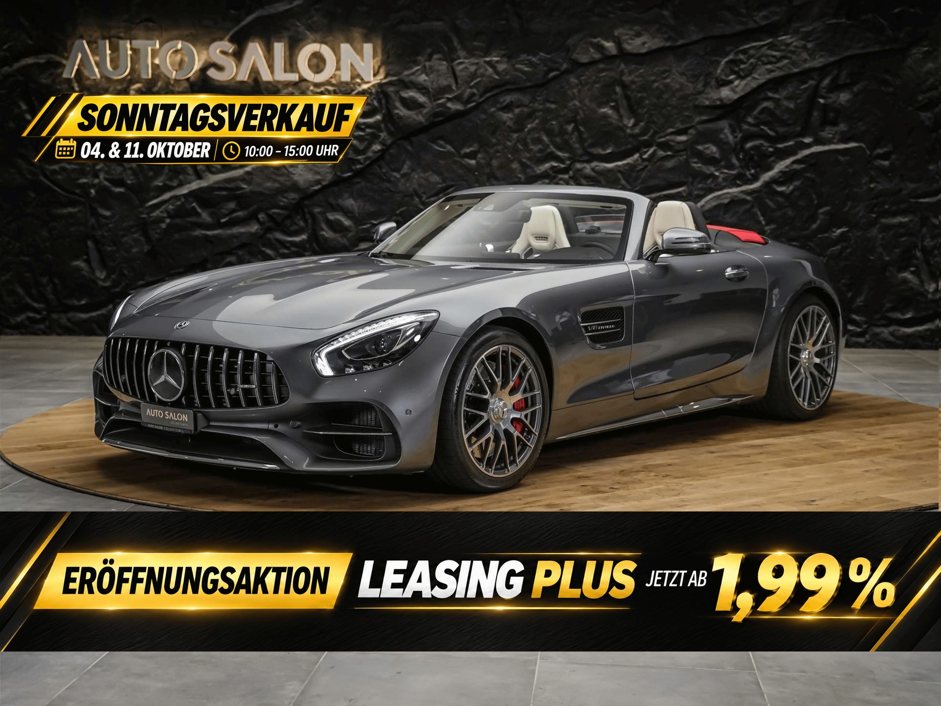 MERCEDES-BENZ AMG GT C Roadster Speedshift DCT* CH Fahrzeug*ohne OPF*Schalensitze*Nackenheizung*