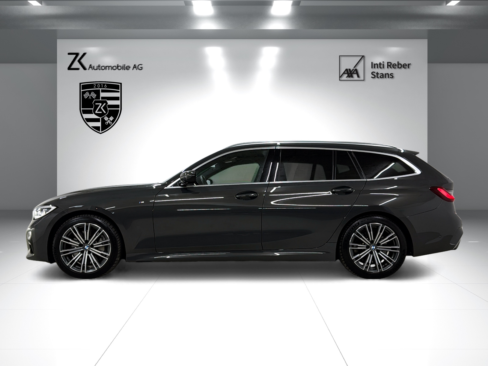 BMW 330d xDrive 48V Touring M Sport DRAVITGRAU Steptronic ★ Panoramadach ★ RF-Kamera ★ M-Ledersportsitze ★ Live Cockpit ★ AHK ★-image-2