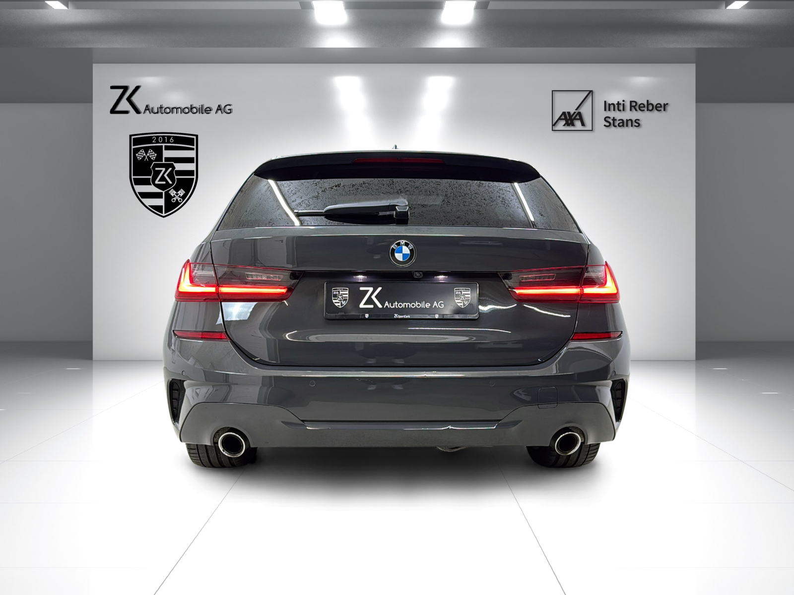 BMW 330d xDrive 48V Touring M Sport DRAVITGRAU Steptronic ★ Panoramadach ★ RF-Kamera ★ M-Ledersportsitze ★ Live Cockpit ★ AHK ★-image-4