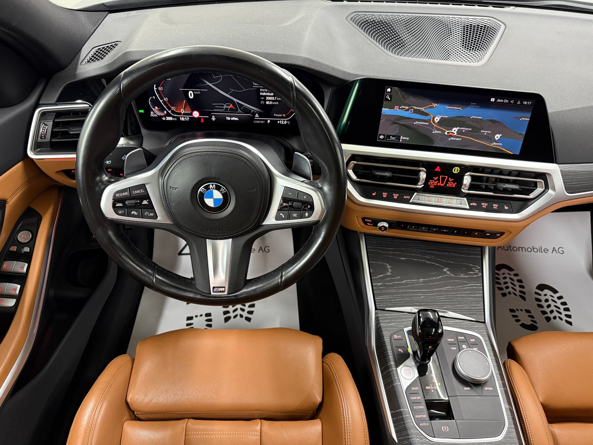 BMW 330d xDrive 48V Touring M Sport DRAVITGRAU Steptronic ★ Panoramadach ★ RF-Kamera ★ M-Ledersportsitze ★ Live Cockpit ★ AHK ★-image-11