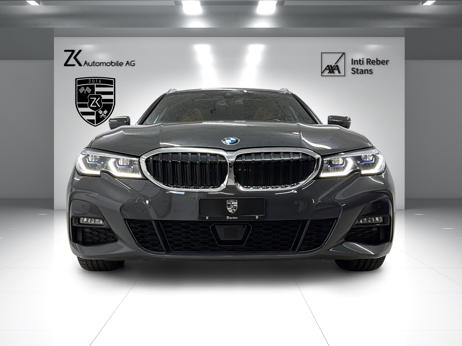 BMW 330d xDrive 48V Touring M Sport DRAVITGRAU Steptronic ★ Panoramadach ★ RF-Kamera ★ M-Ledersportsitze ★ Live Cockpit ★ AHK ★-image-3