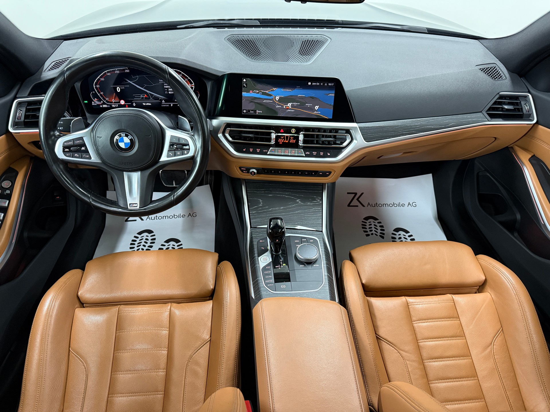 BMW 330d xDrive 48V Touring M Sport DRAVITGRAU Steptronic ★ Panoramadach ★ RF-Kamera ★ M-Ledersportsitze ★ Live Cockpit ★ AHK ★-image-10
