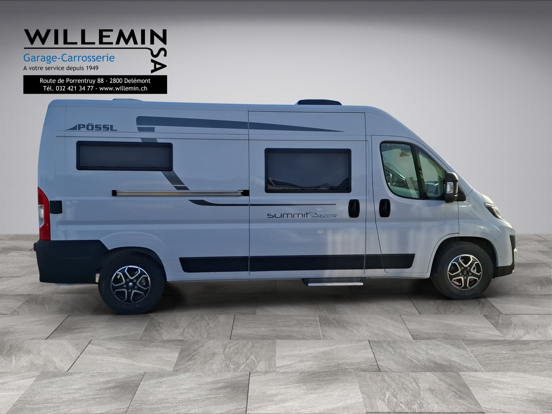 PÖSSL Summit Shine 600 LR Automatique 6 mètres (Chauffage diesel, Pack Hiver)-image-1