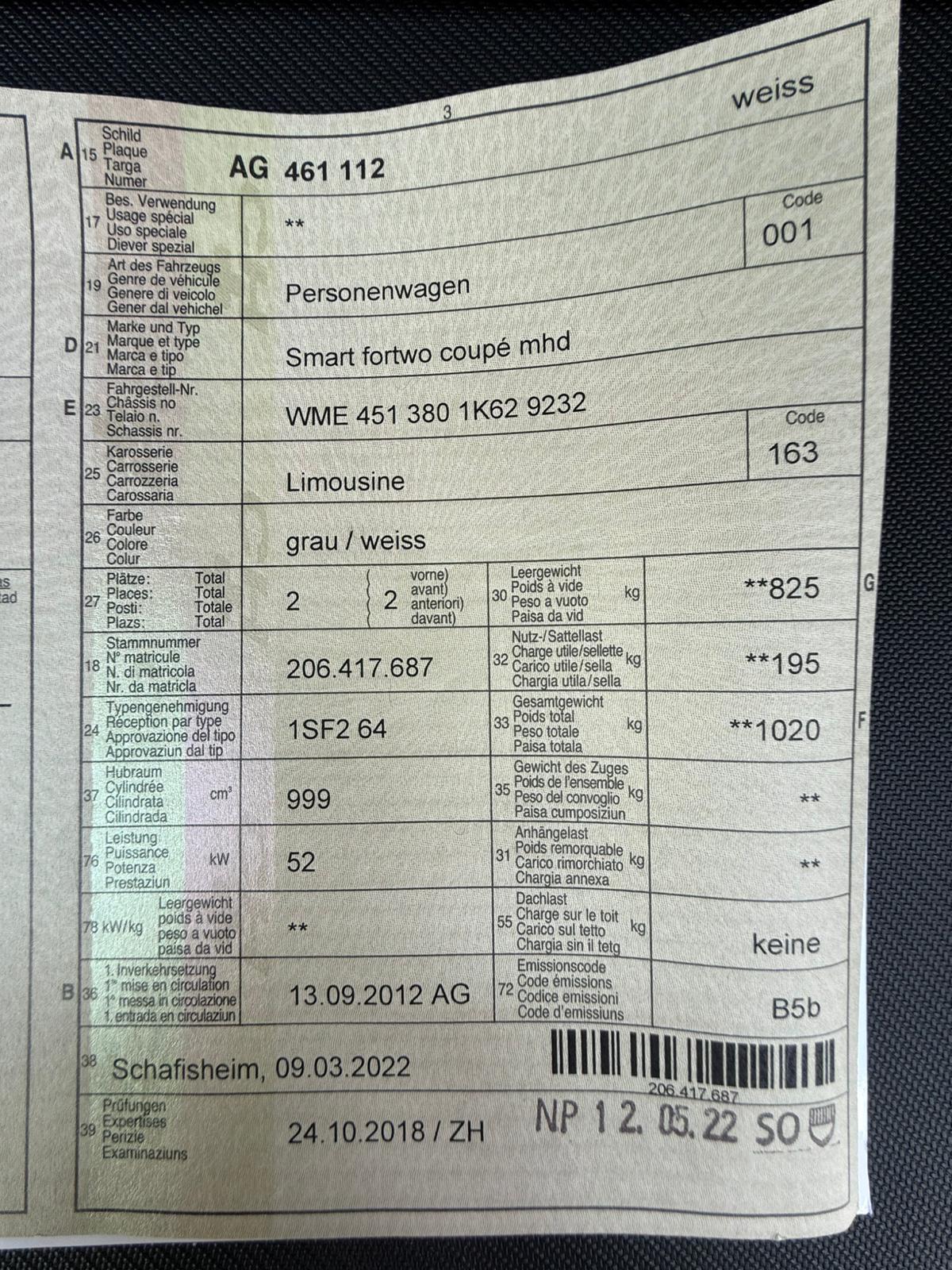 SMART fortwo pure mhd softouch-image-11
