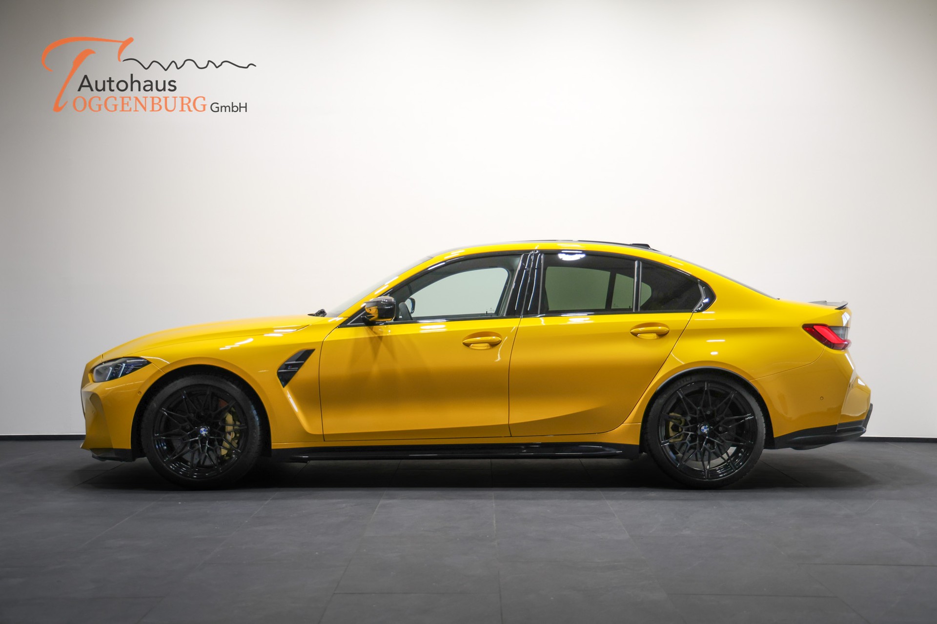 BMW M3 Competition M xDrive LCI *Sonderlackierung Atacama Yellow*Carbon/Keramik Bremsen*-image-5