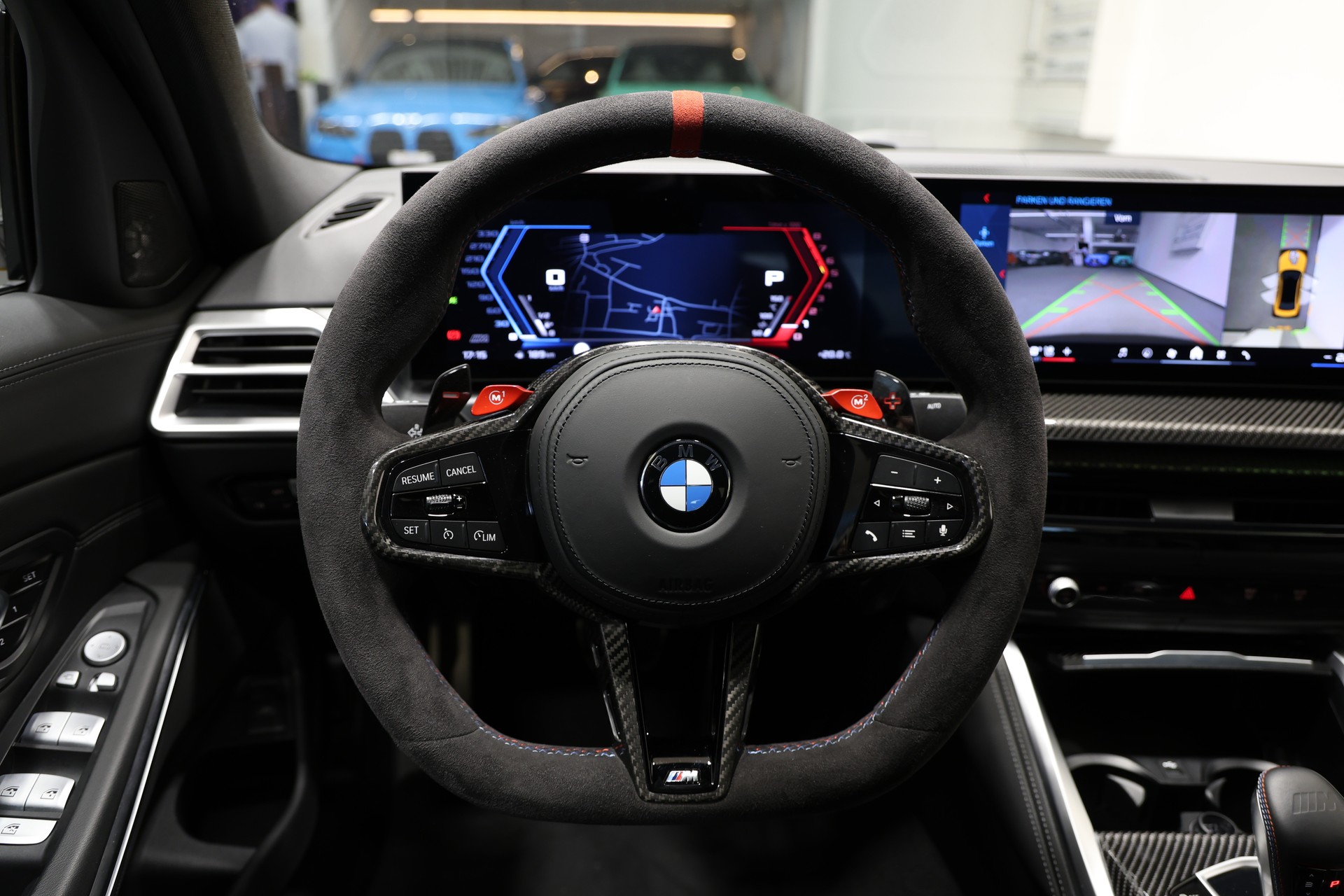 BMW M3 Competition M xDrive LCI *Sonderlackierung Atacama Yellow*Carbon/Keramik Bremsen*-image-21