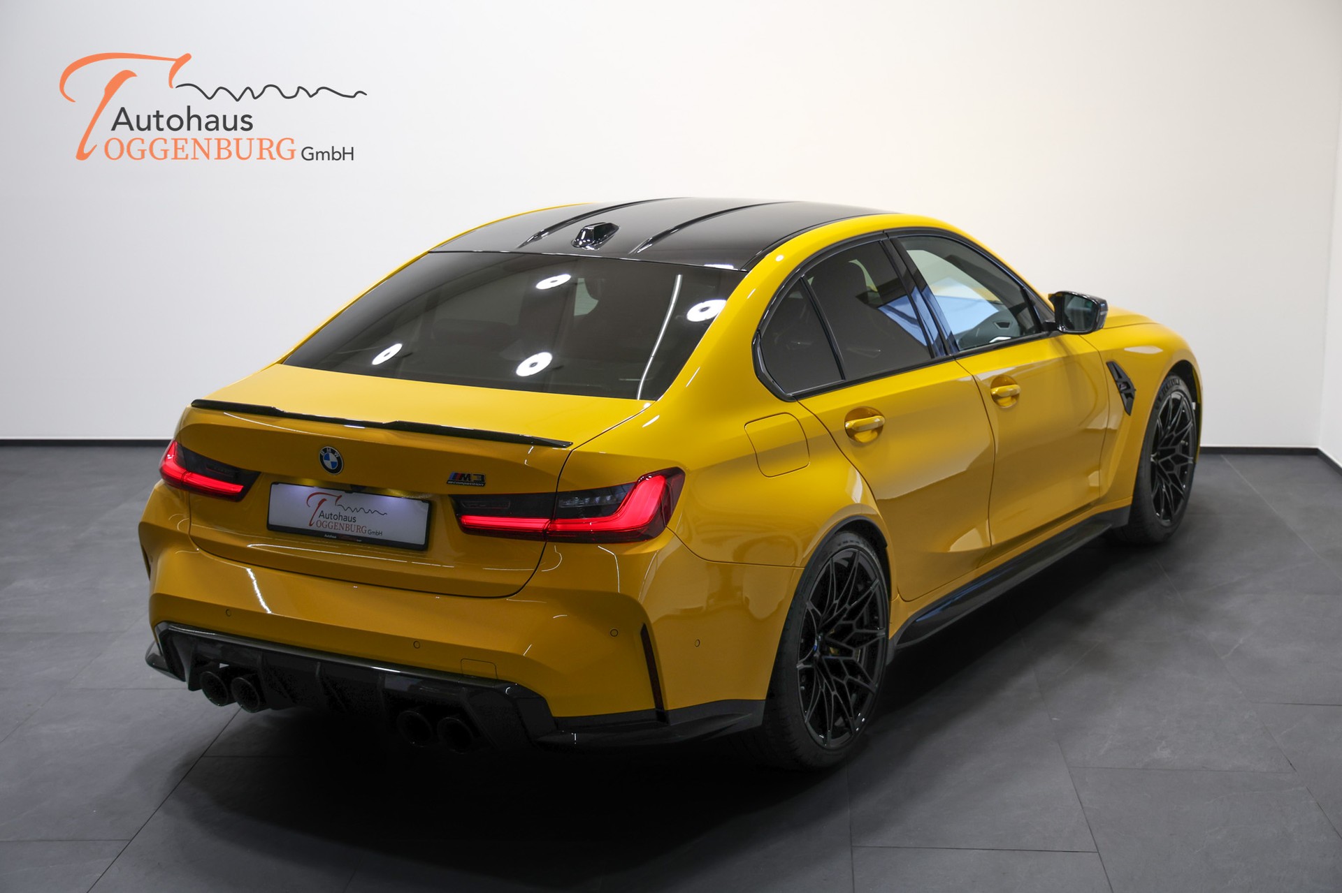 BMW M3 Competition M xDrive LCI *Sonderlackierung Atacama Yellow*Carbon/Keramik Bremsen*-image-7