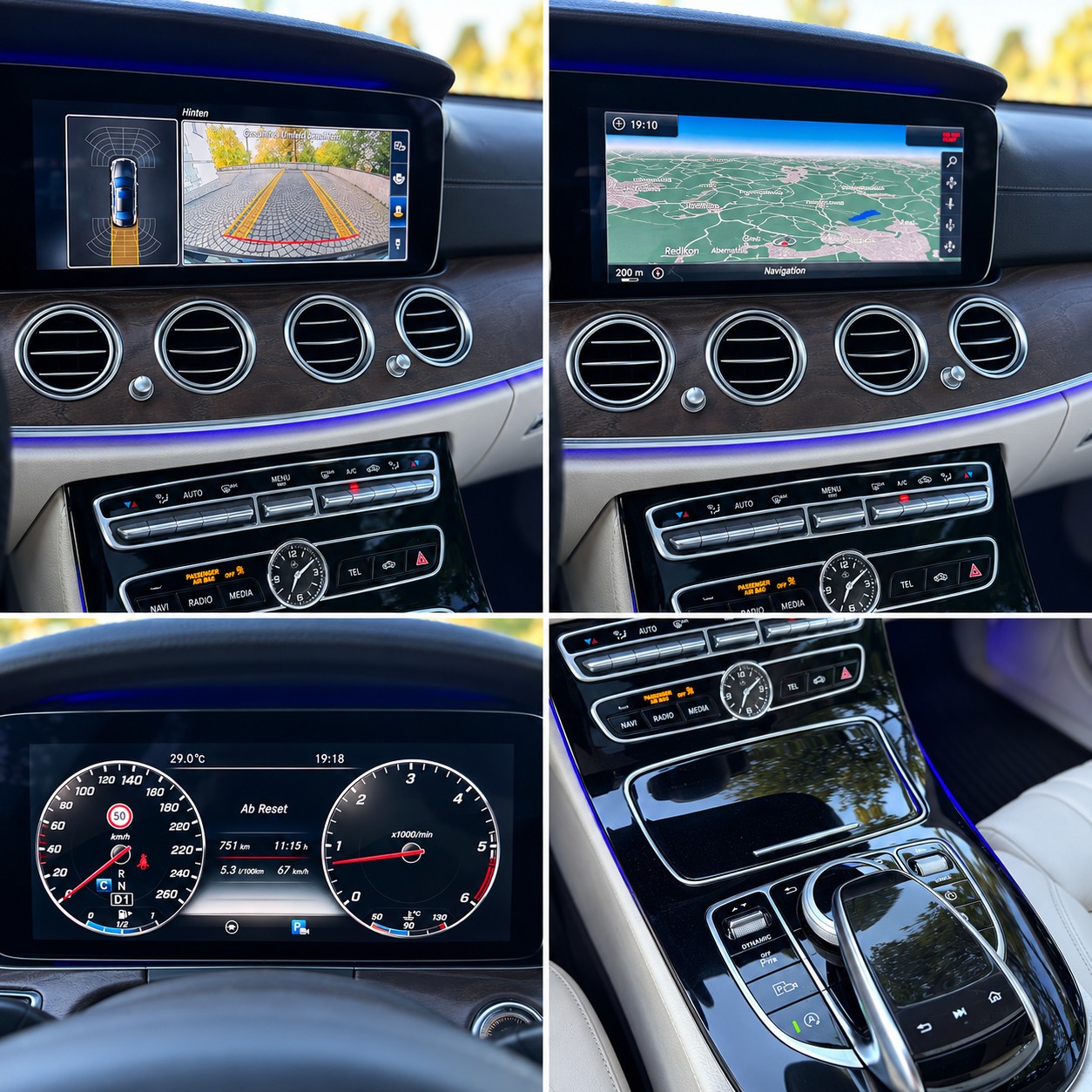 MERCEDES-BENZ E 220 d Exclusive 9G-Tronic / Frisch ab MFK / Frisch ab Service / 36 Monate Garantie / 8 Fach / Leder / Navi / LED/AHK/ACC-image-14