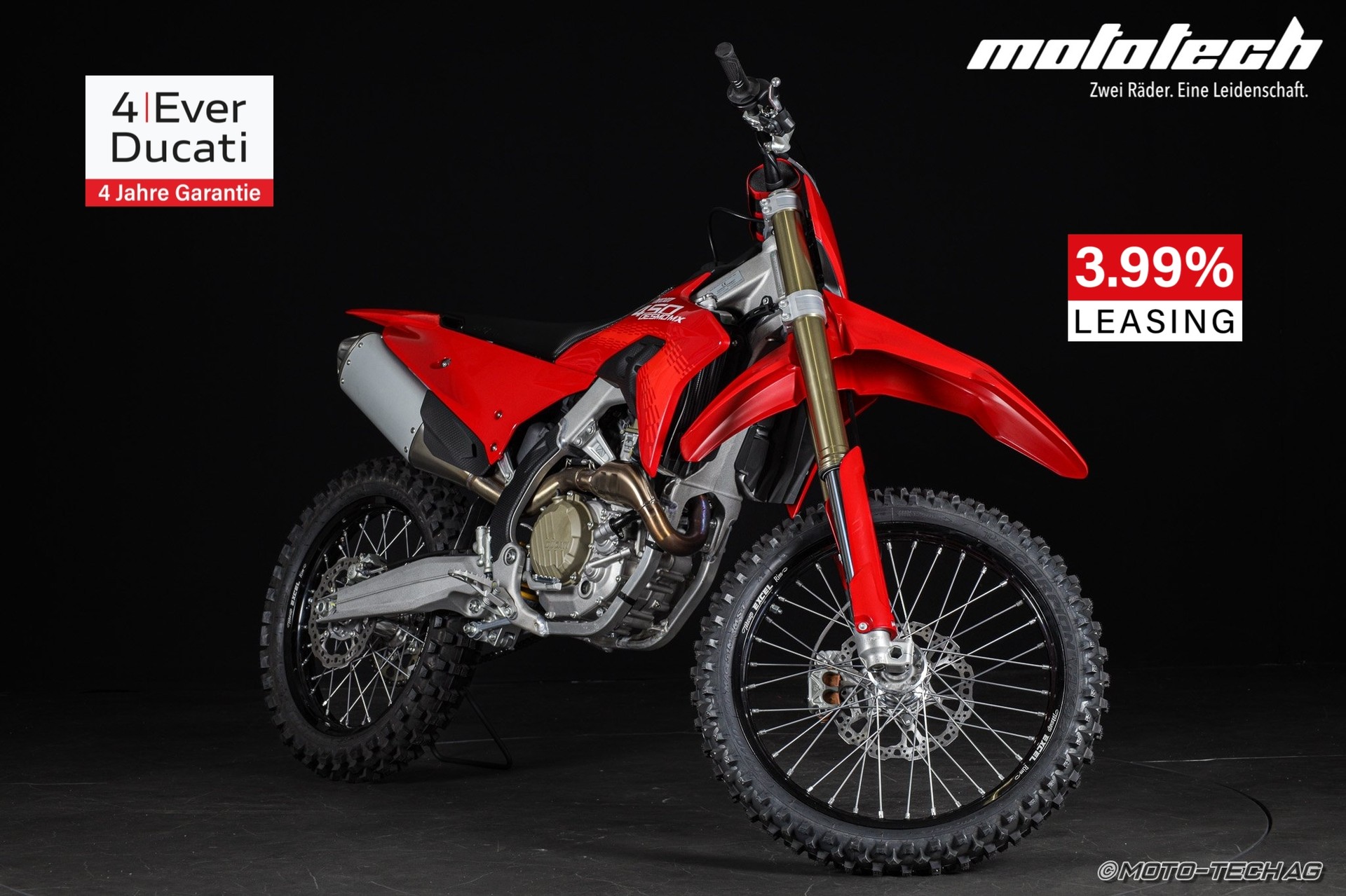 DUCATI Desmo 450 MX / 3 MONATE GARANTIE