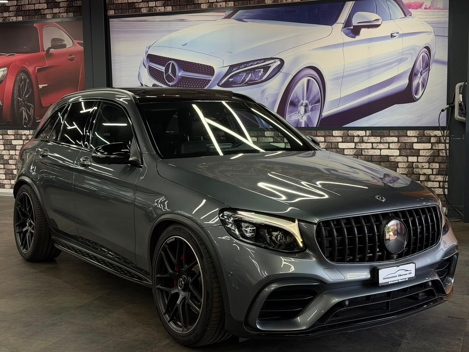 MERCEDES-BENZ MERCEDES-BENZ GLC 63 AMG Gray Limited All Black 510PS Performance 4Matic 9G-Tronic-showroom-element-2